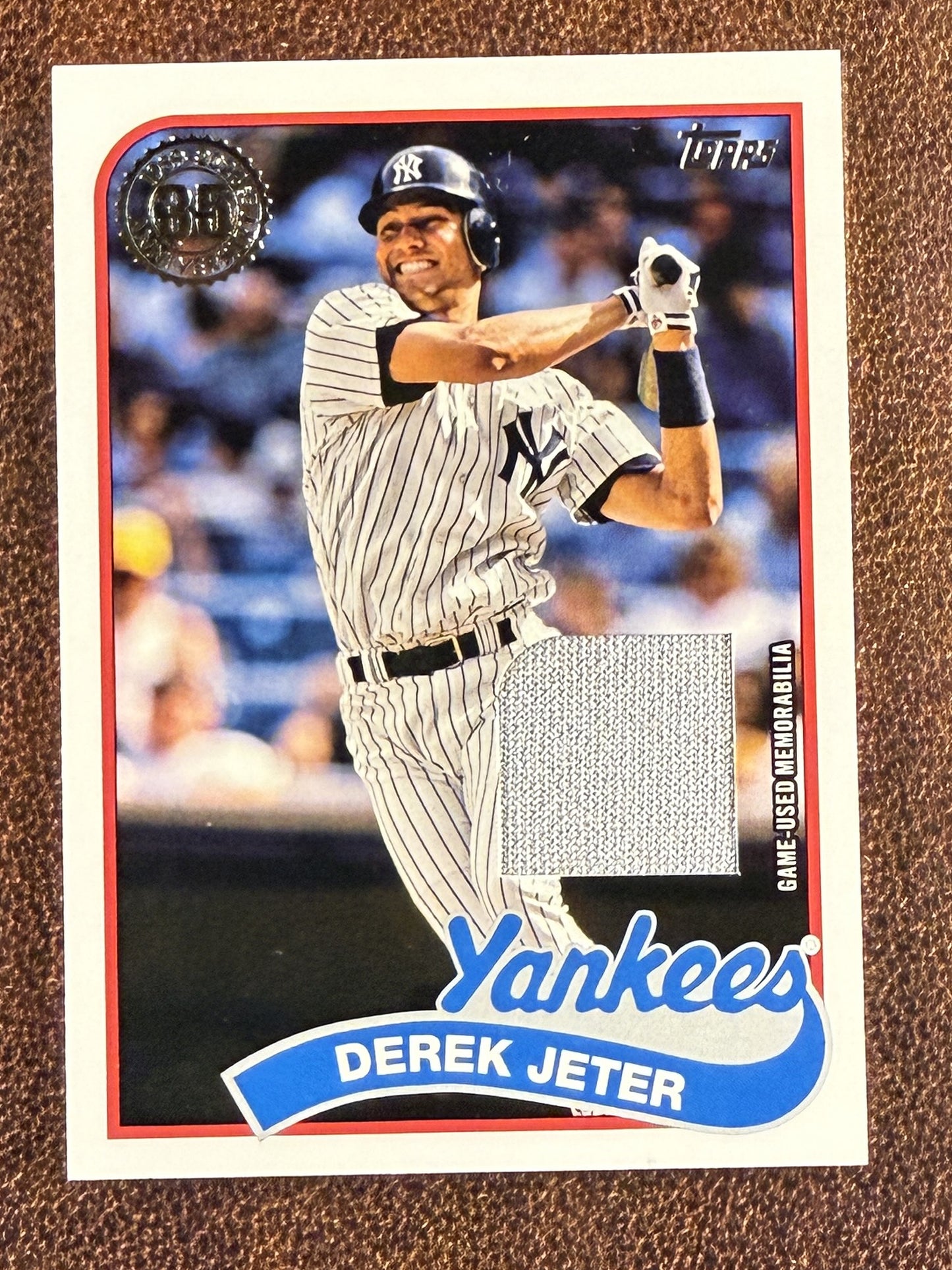 Derek Jeter - 2024 Topps Series 2 - 1989 RELIC - Yankees