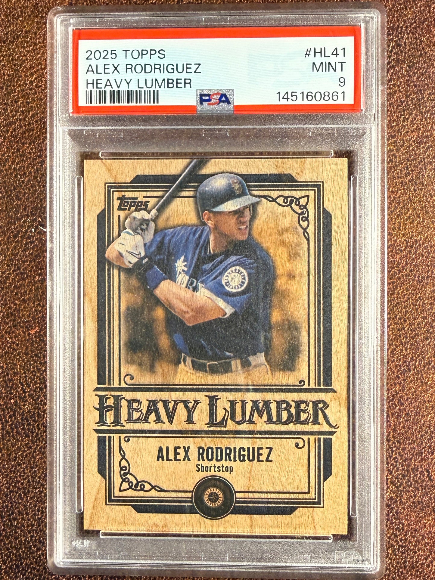 Alex Rodriguez - 2025 Topps Series 2 - Heavy Lumber (PSA 9) - Mariners