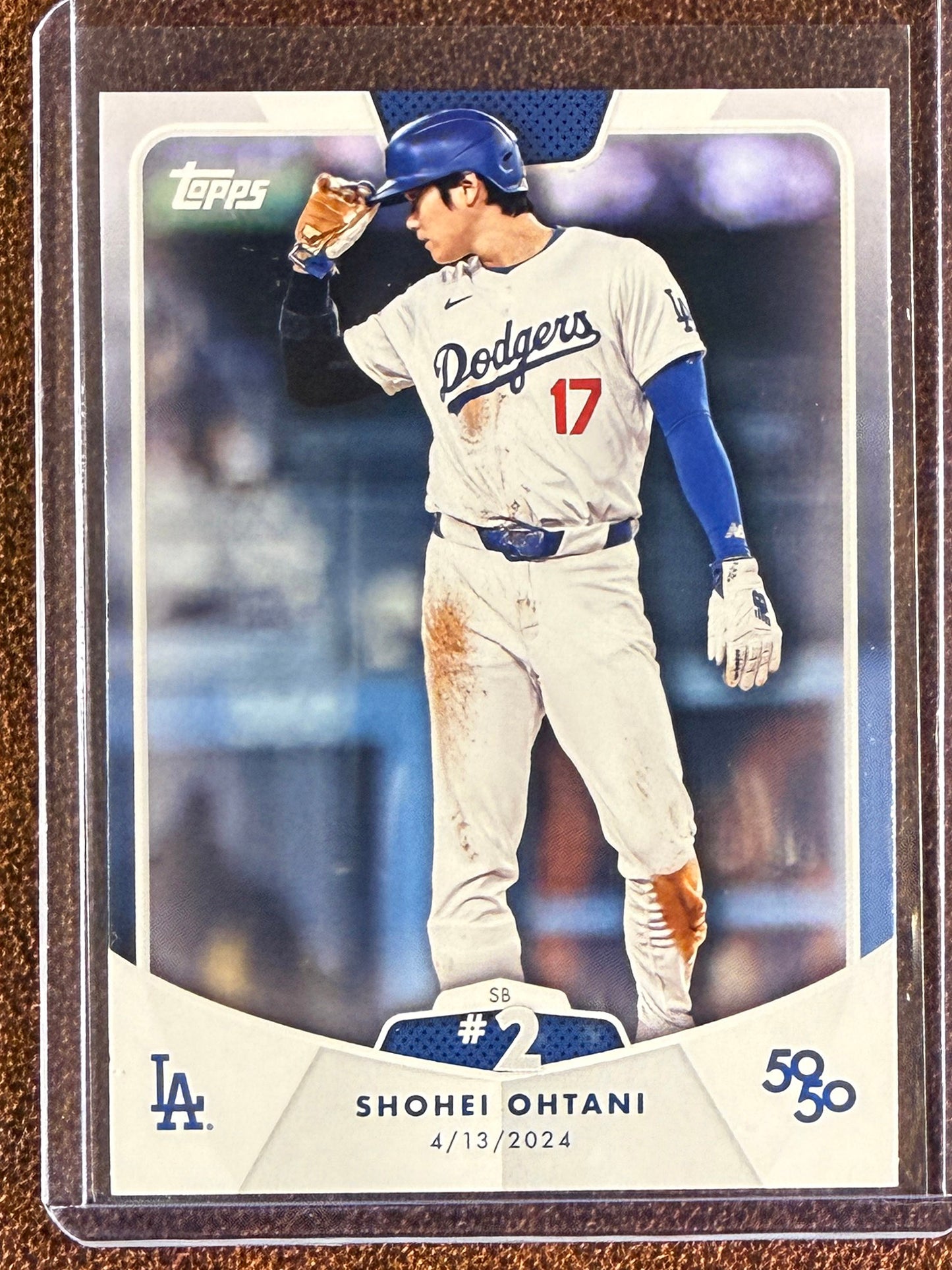 Shohei Ohtani - 2024 Topps 50/50 - SB #2 Base - Dodgers