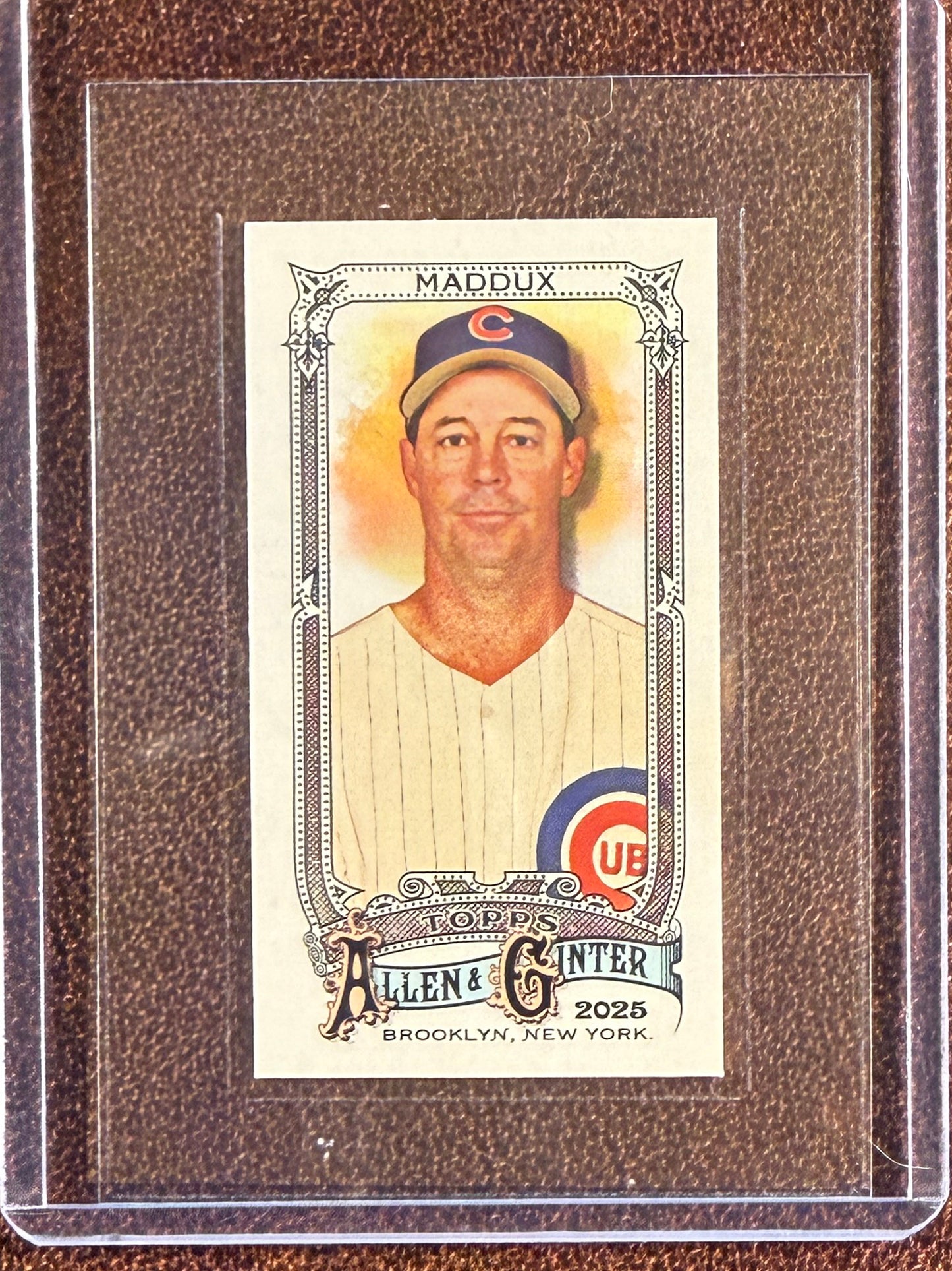 Greg Maddux - 2025 Allen & Ginter - Mini A&G Design Variation - Cubs