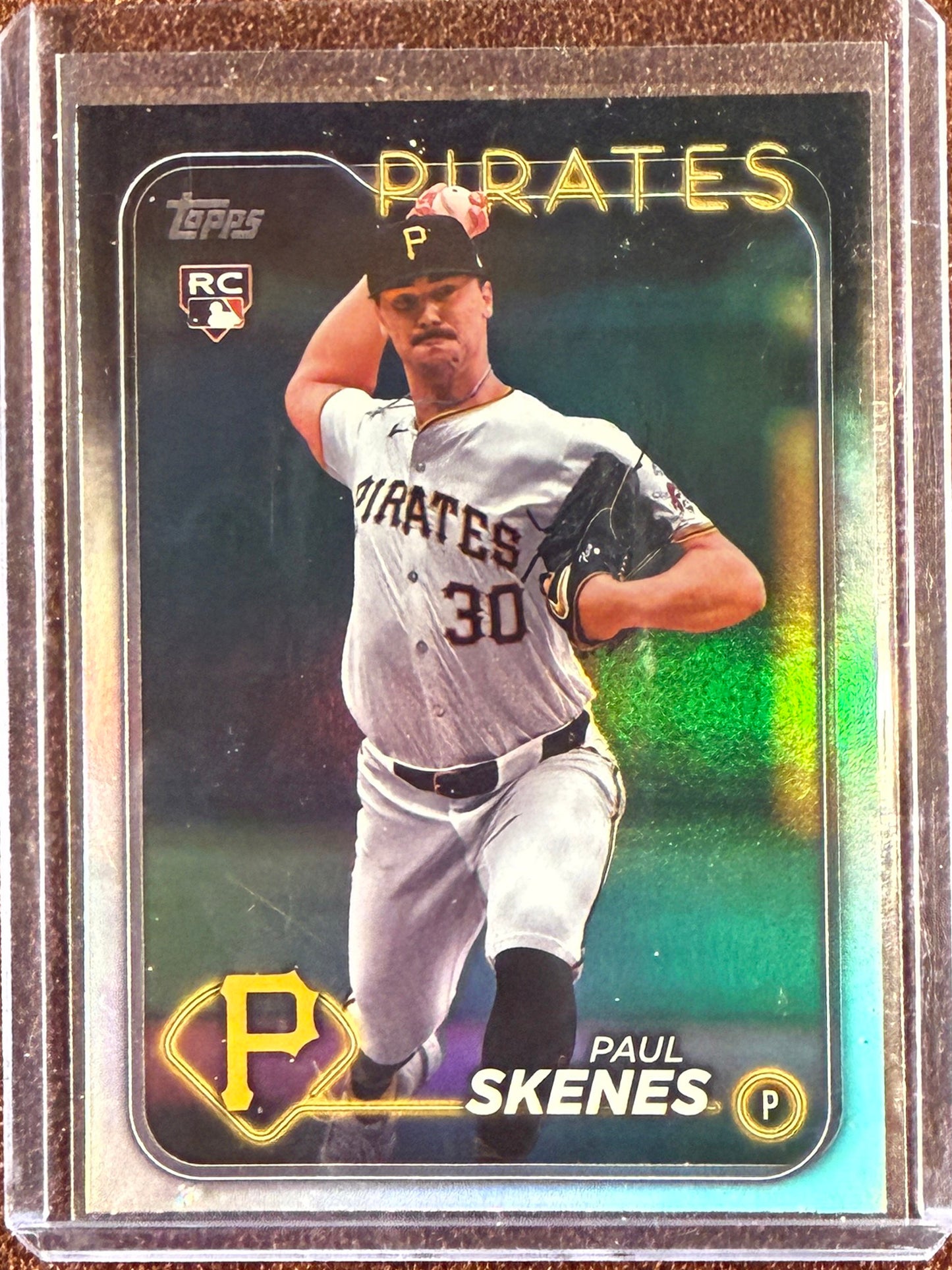 Paul Skenes - 2024 Topps Update - Rookie Rainbow Foil (US100) - Pirates