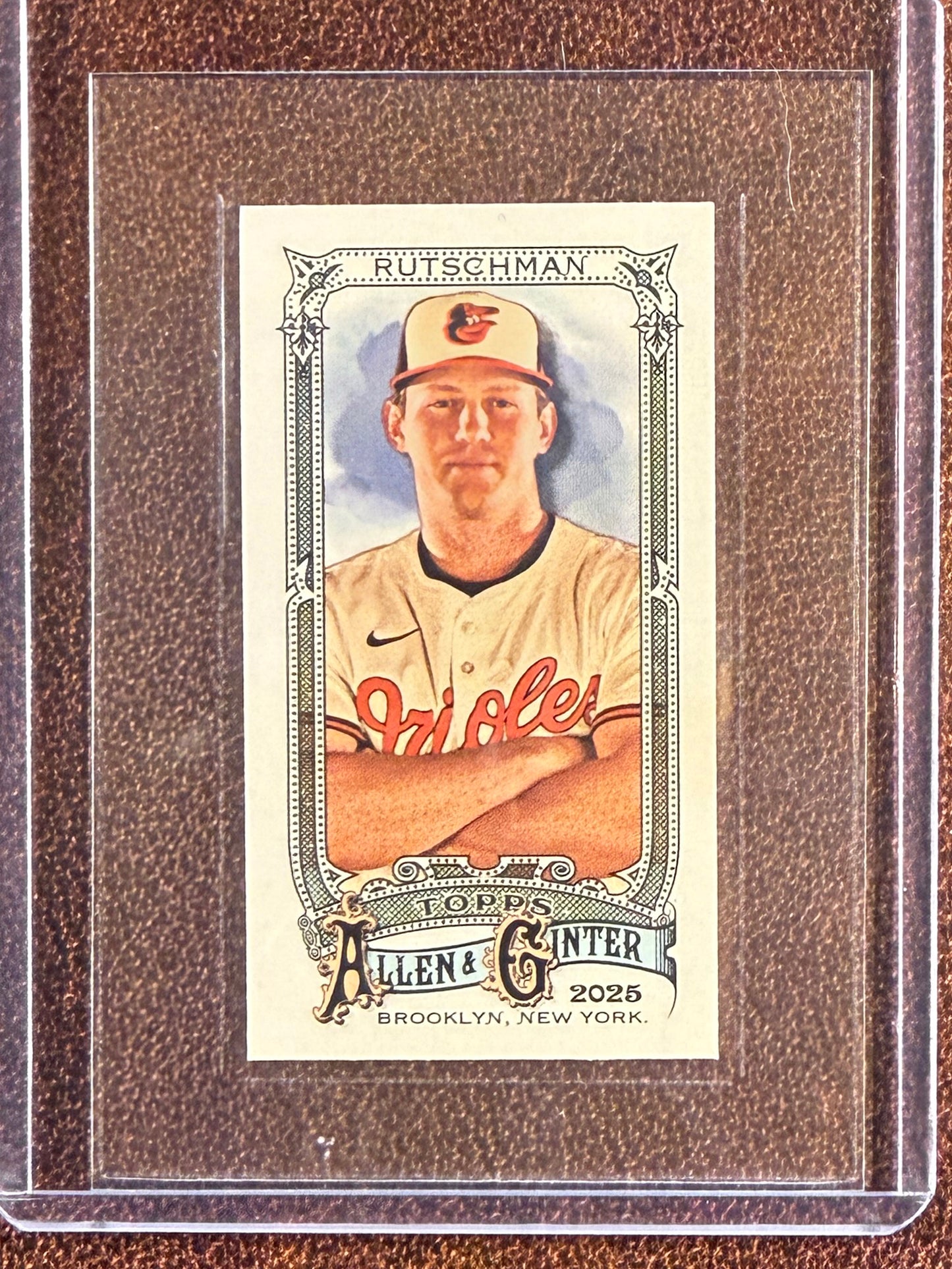 Adley Rutschman - 2025 Allen & Ginter - Mini A&G Design Variation - Orioles