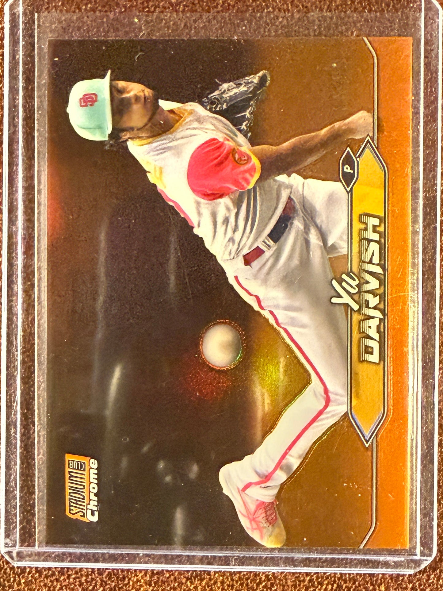 Yu Darvish - 2024 Topps Stadium Club - ORANGE Refractor /99 - Padres