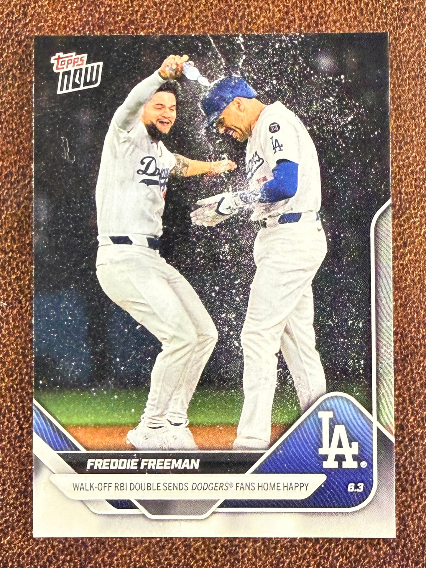 Freddie Freeman - 2025 Topps Now - Card 252 (PR: 893) - Dodgers