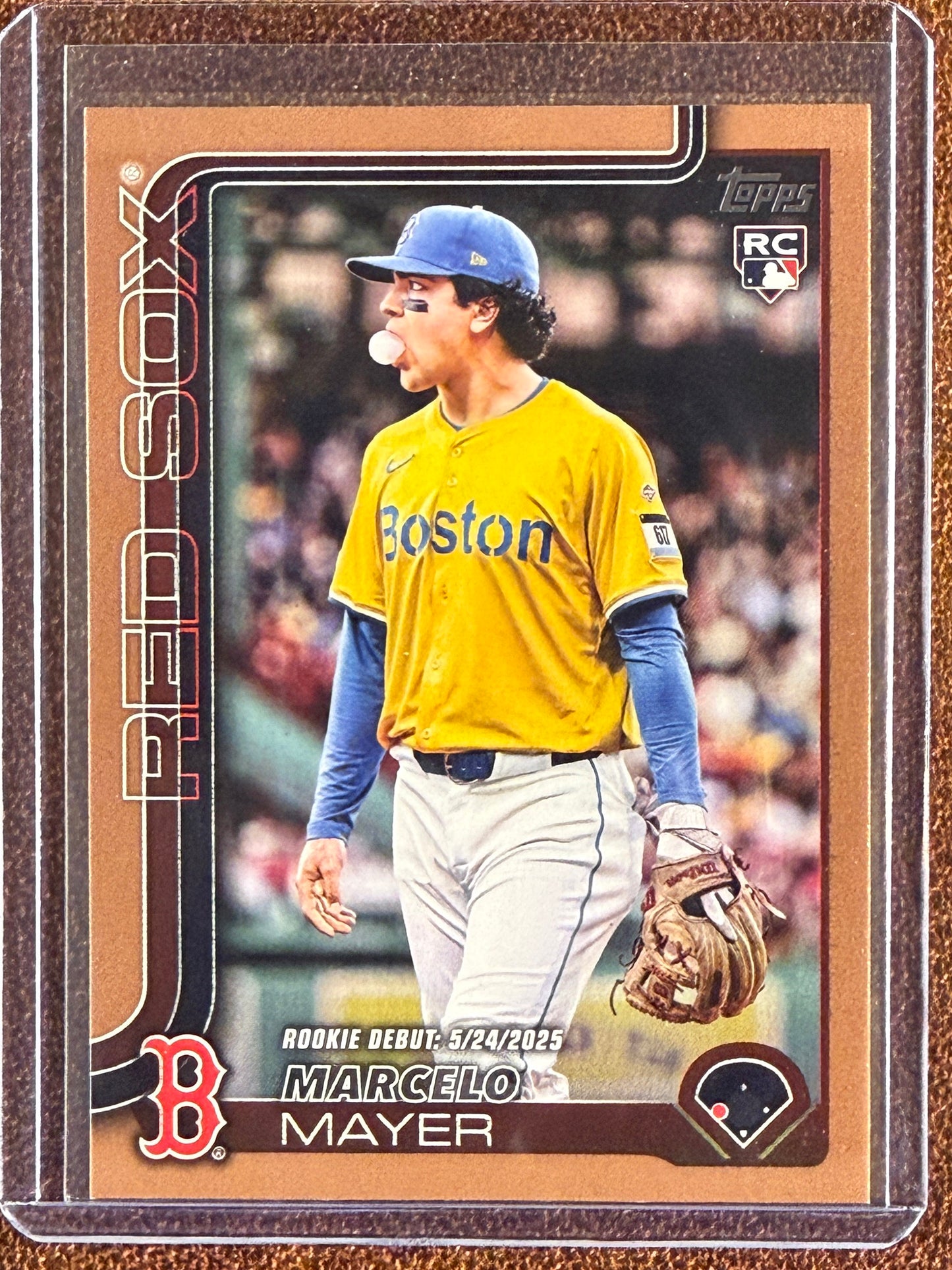 Marcelo Mayer - 2025 Topps Update - Rookie Debut GOLD /2025 - Red Sox