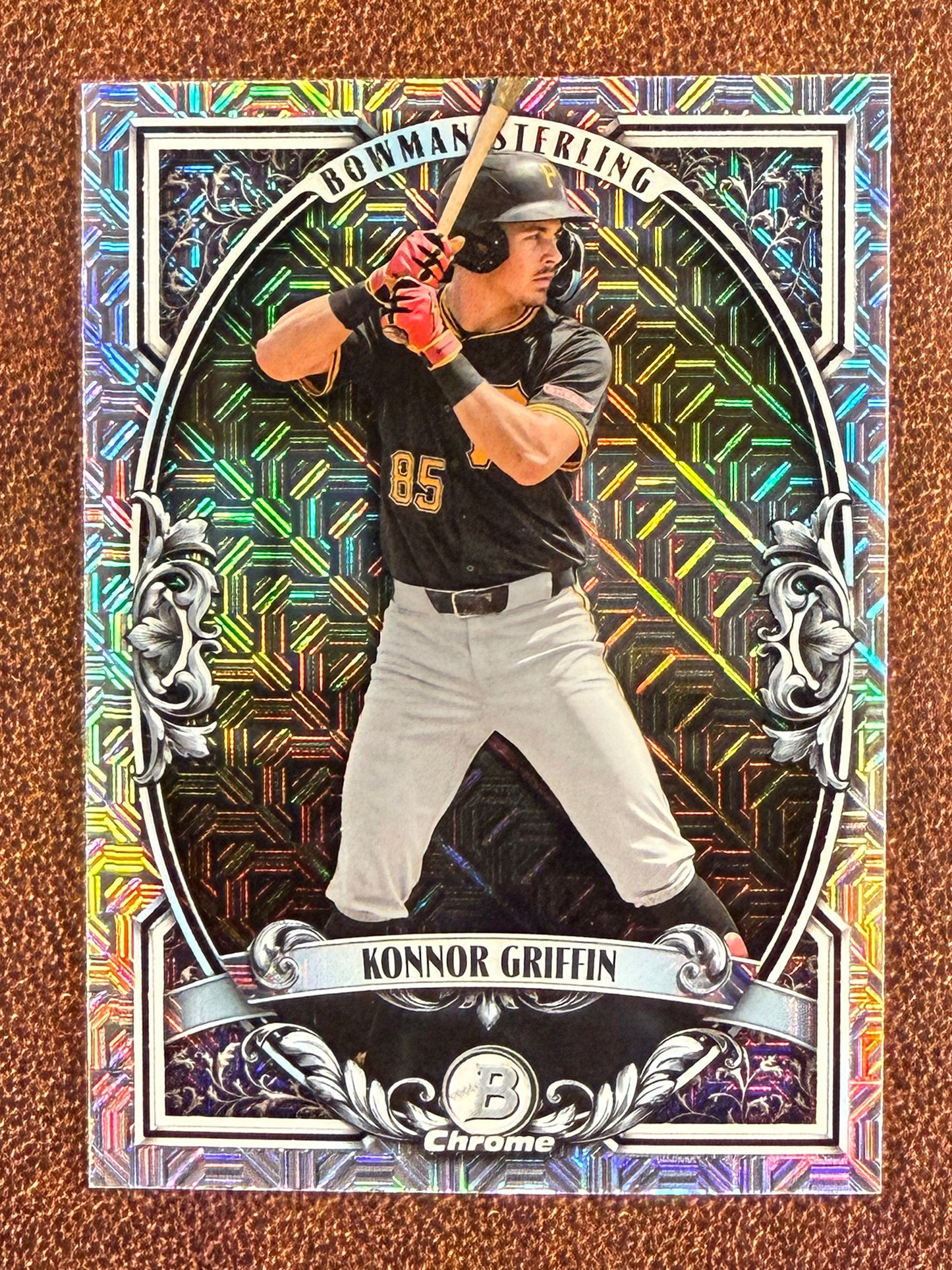 Konnor Griffin - 2026 Bowman - Bowman Sterling MOJO - Pirates