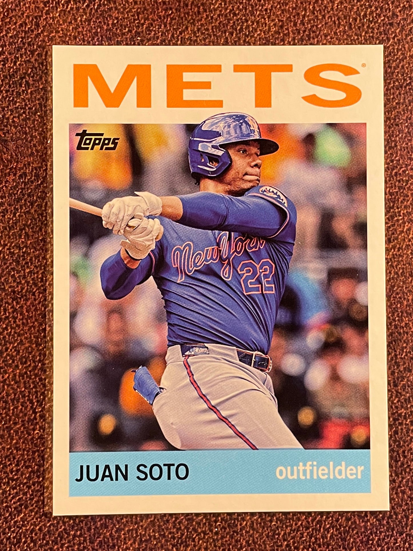 Juan Soto - 2025 Topps Heritage - Image Variation - Mets