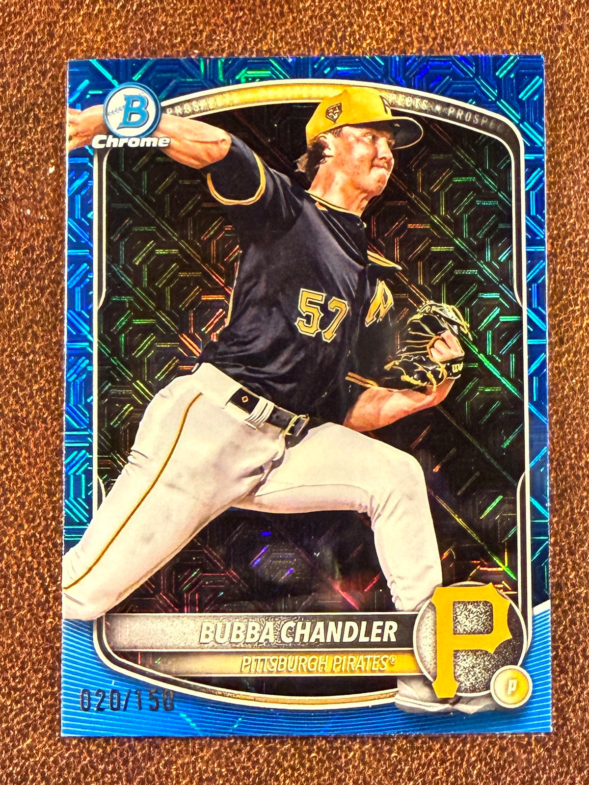 Bubba Chandler - 2025 Bowman - BLUE MOJO /150 - Pirates