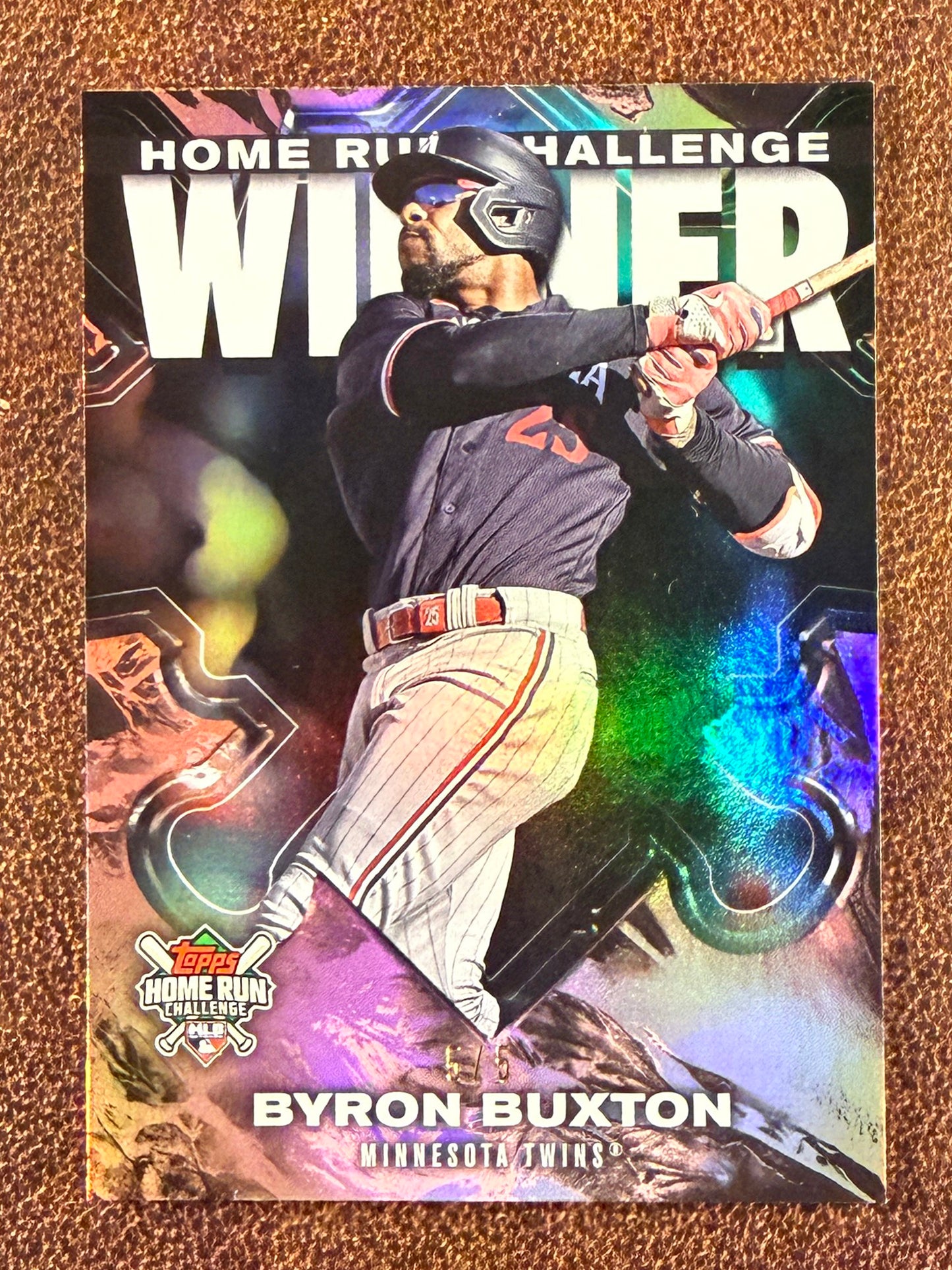Byron Buxton - 2024 Topps Home Run Challenge - PINK /5 - Twins