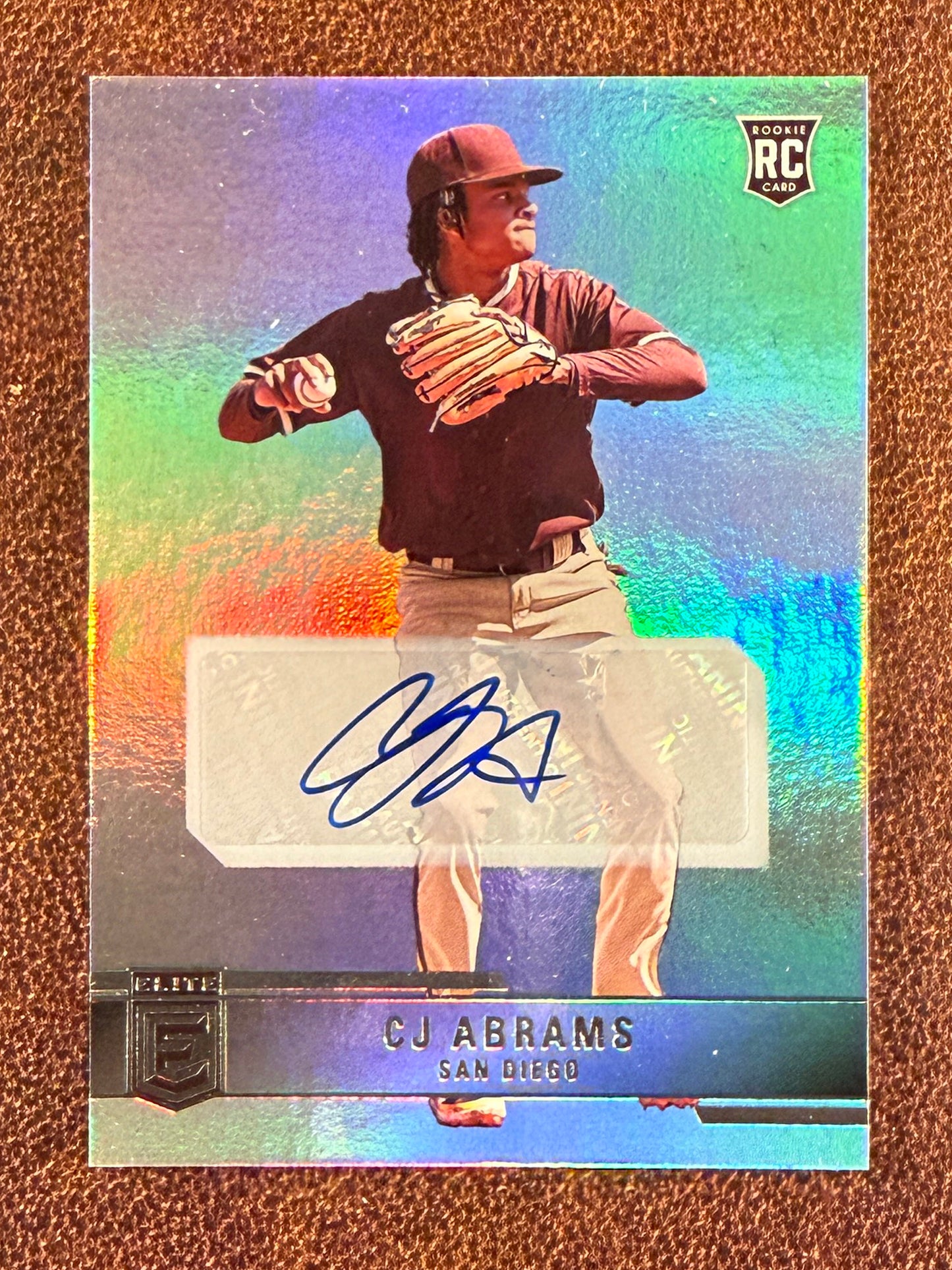 CJ Abrams - 2022 Panini Chronicles - Rookie Elite AUTO - Padres