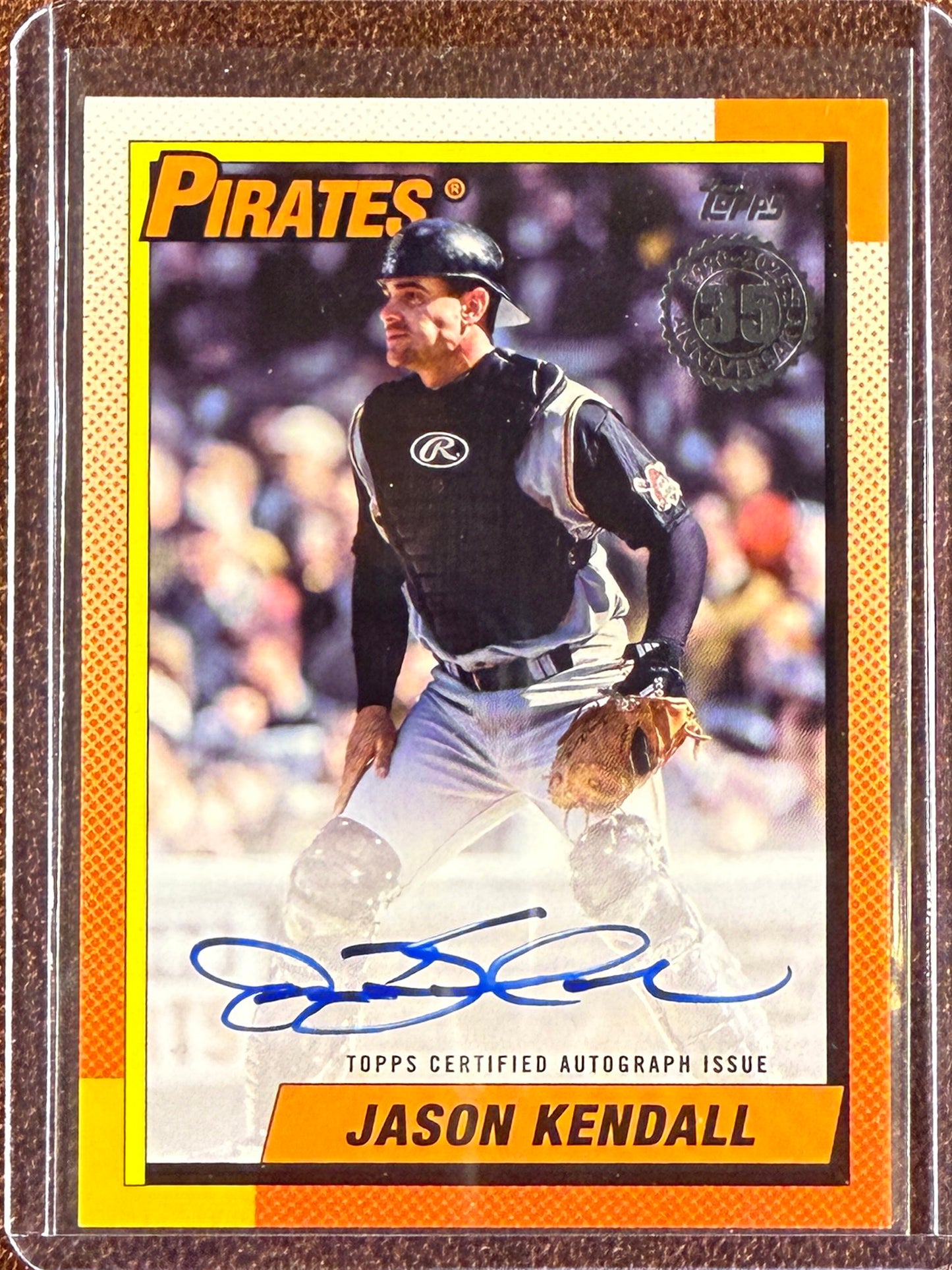Jason Kendall - 2025 Topps Series 2 - 1990 AUTO - Pirates