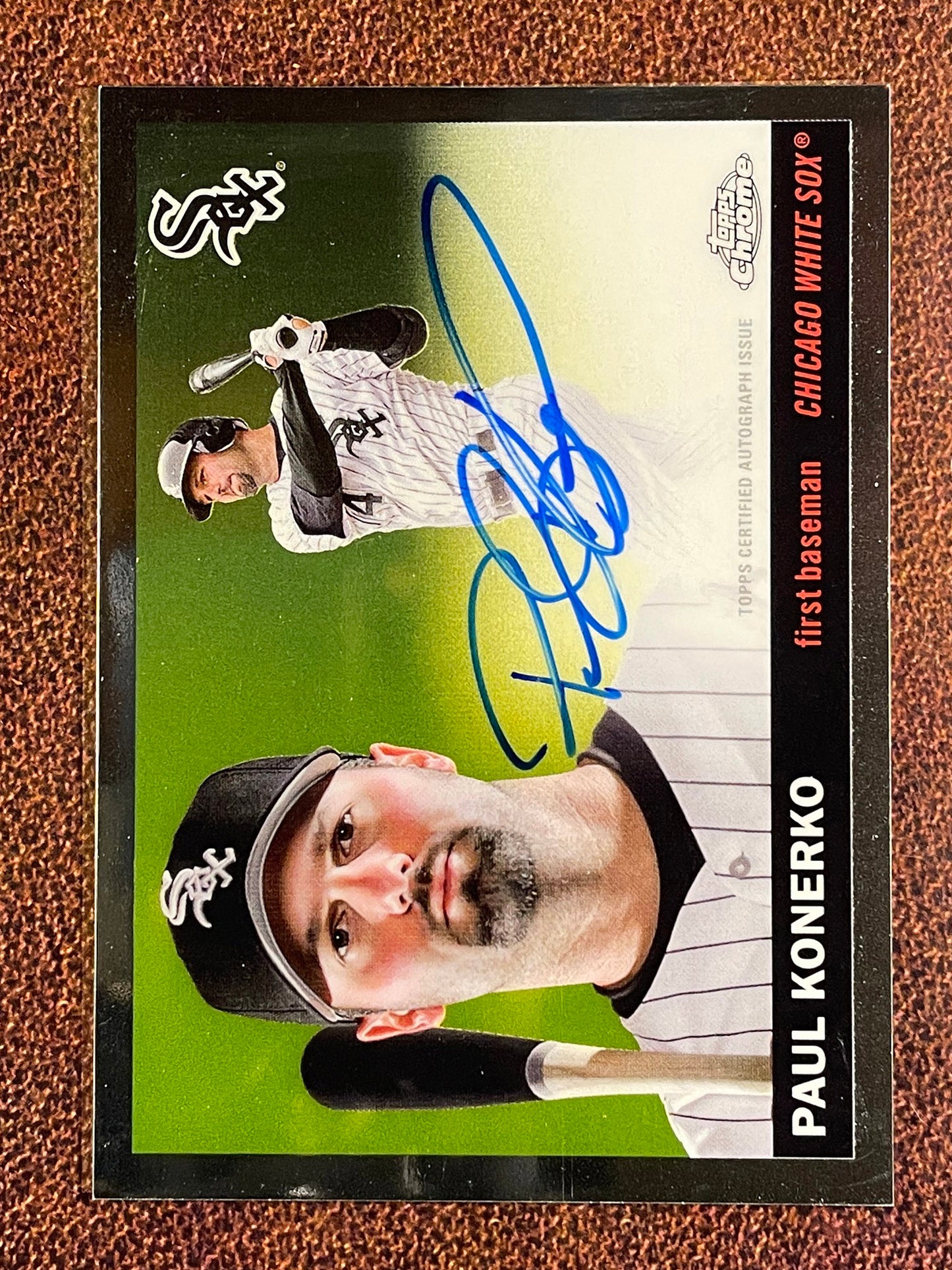 Paul Konerko - 2025 Topps Chrome Platinum - AUTO - White Sox