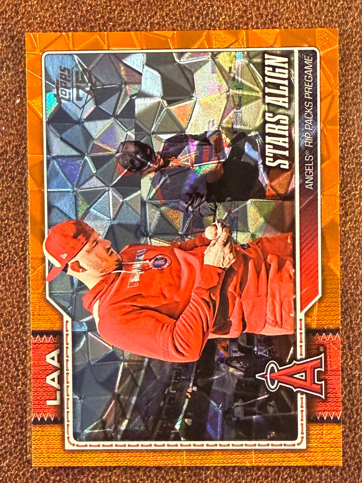 Mike Trout - 2026 Topps Series 2 - ORANGE Diamante /25 - Angels
