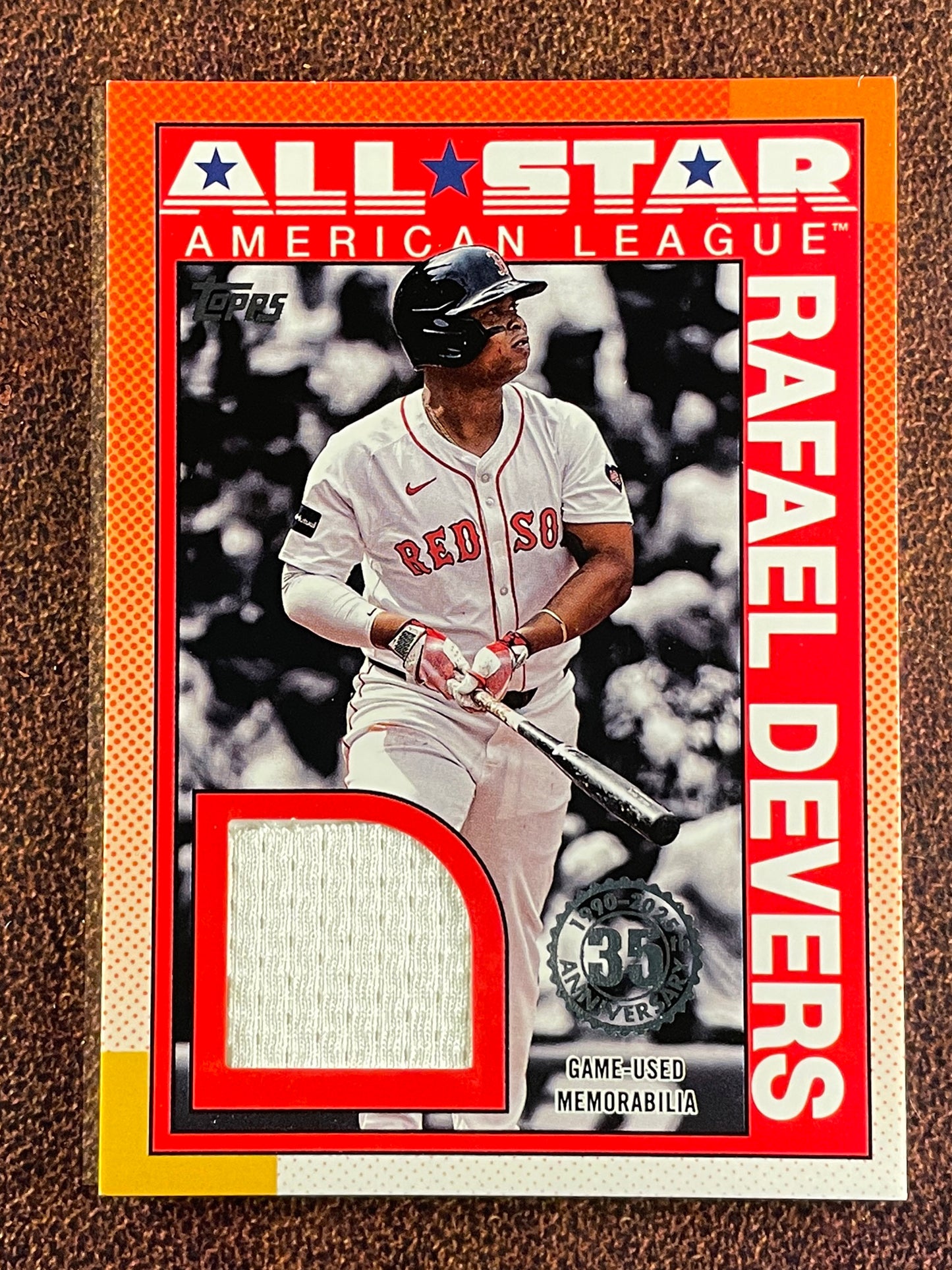 Rafael Devers - 2025 Topps Series 2 - 1990 All Star RELIC - Red Sox