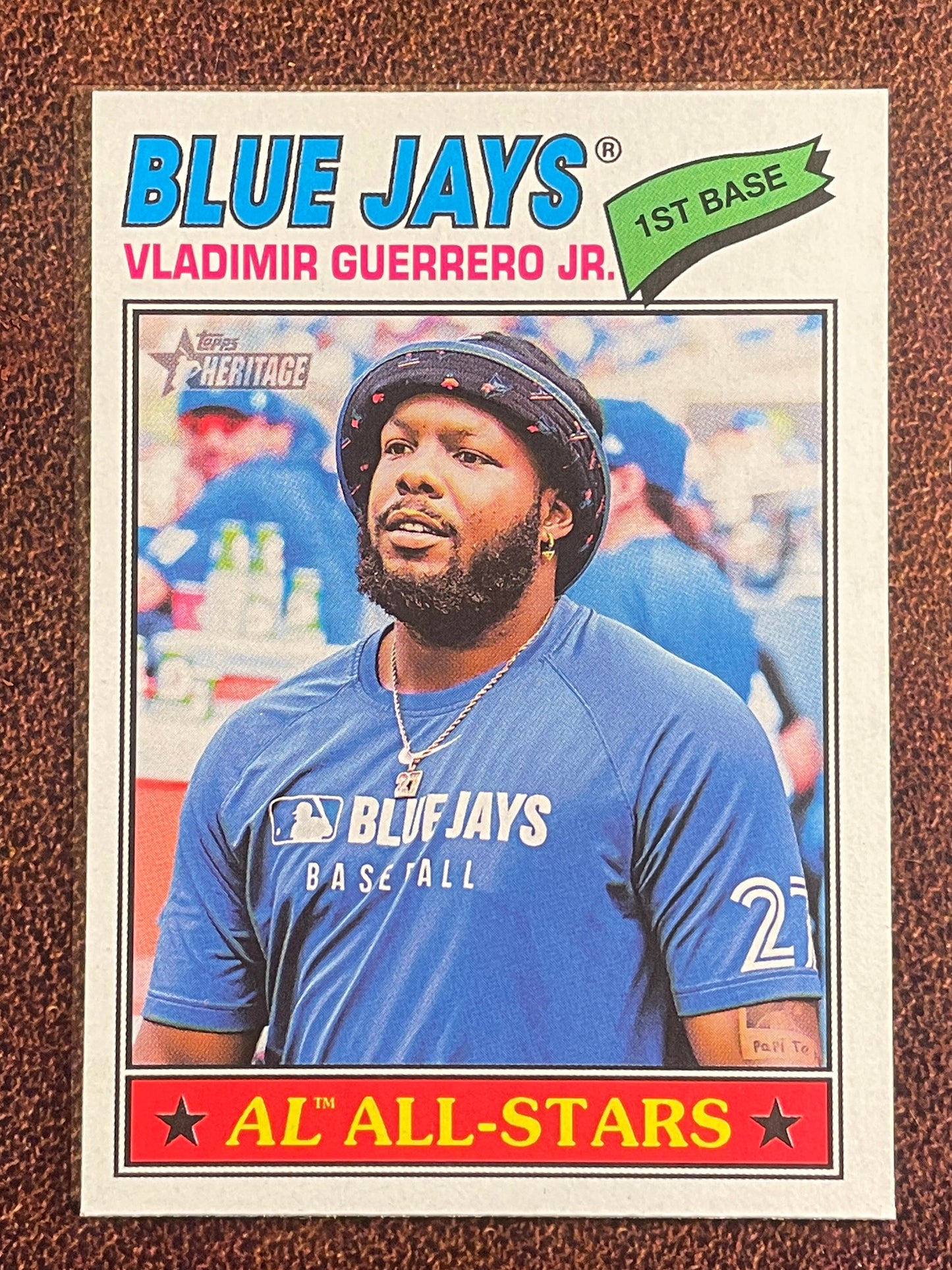 Vladimir Guerrero Jr - 2026 Topps Heritage - Image Variation - Blue Jays