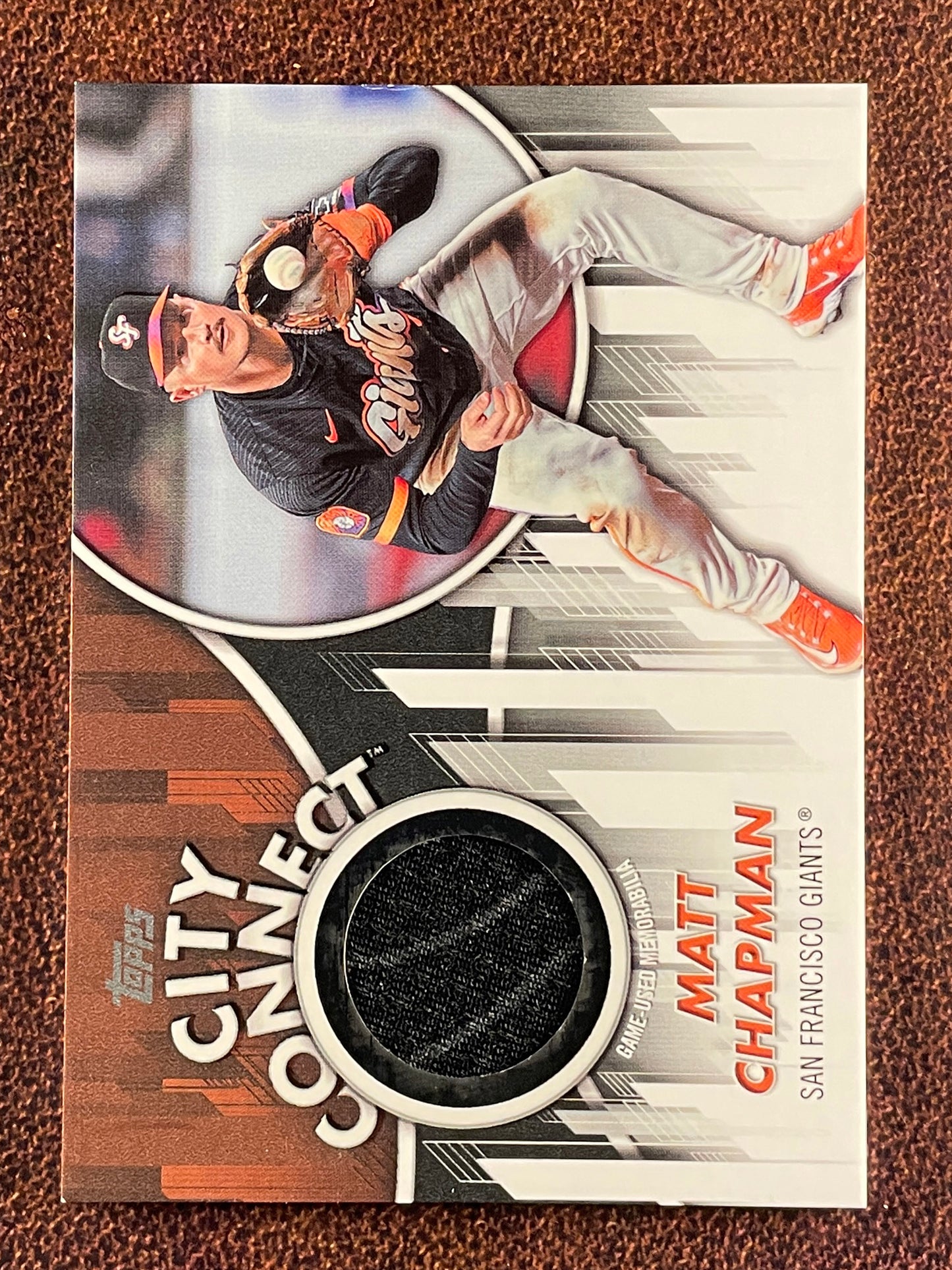 Matt Chapman - 2026 Topps Series 2 - City Connect RELIC - Giants