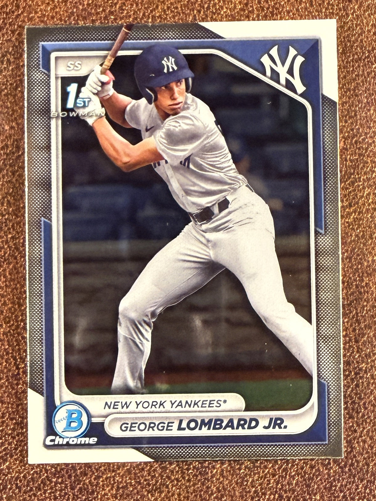 George Lombard Jr. - 2024 Bowman - 1st Bowman Chrome - Yankees