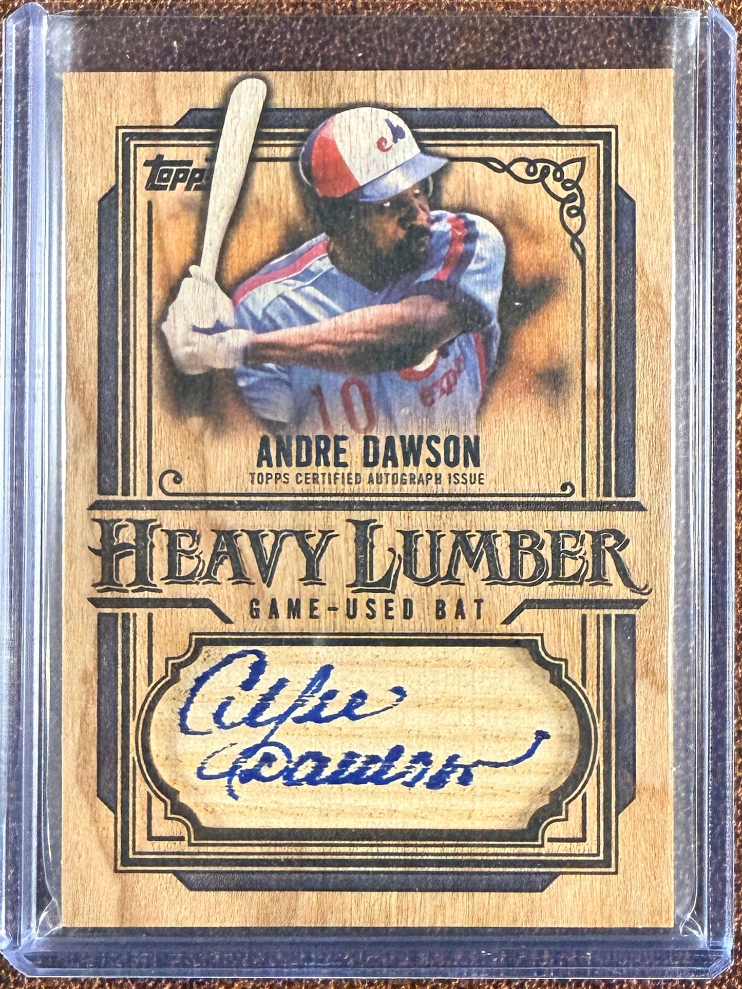 Andre Dawson - 2025 Topps - Heavy Lumber AUTO - Expos