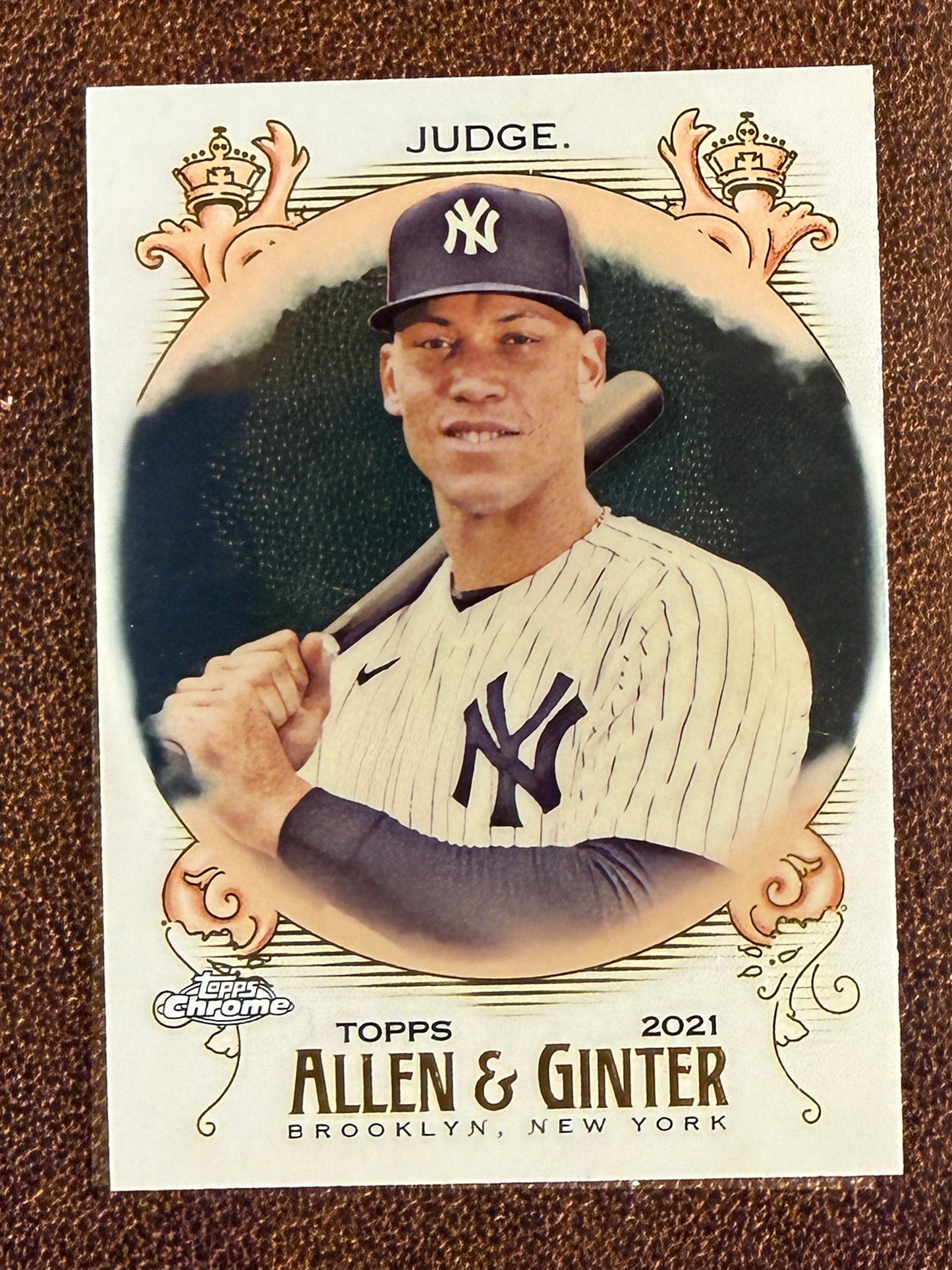 Aaron Judge - 2021 Allen & Ginter - Chrome - Yankees