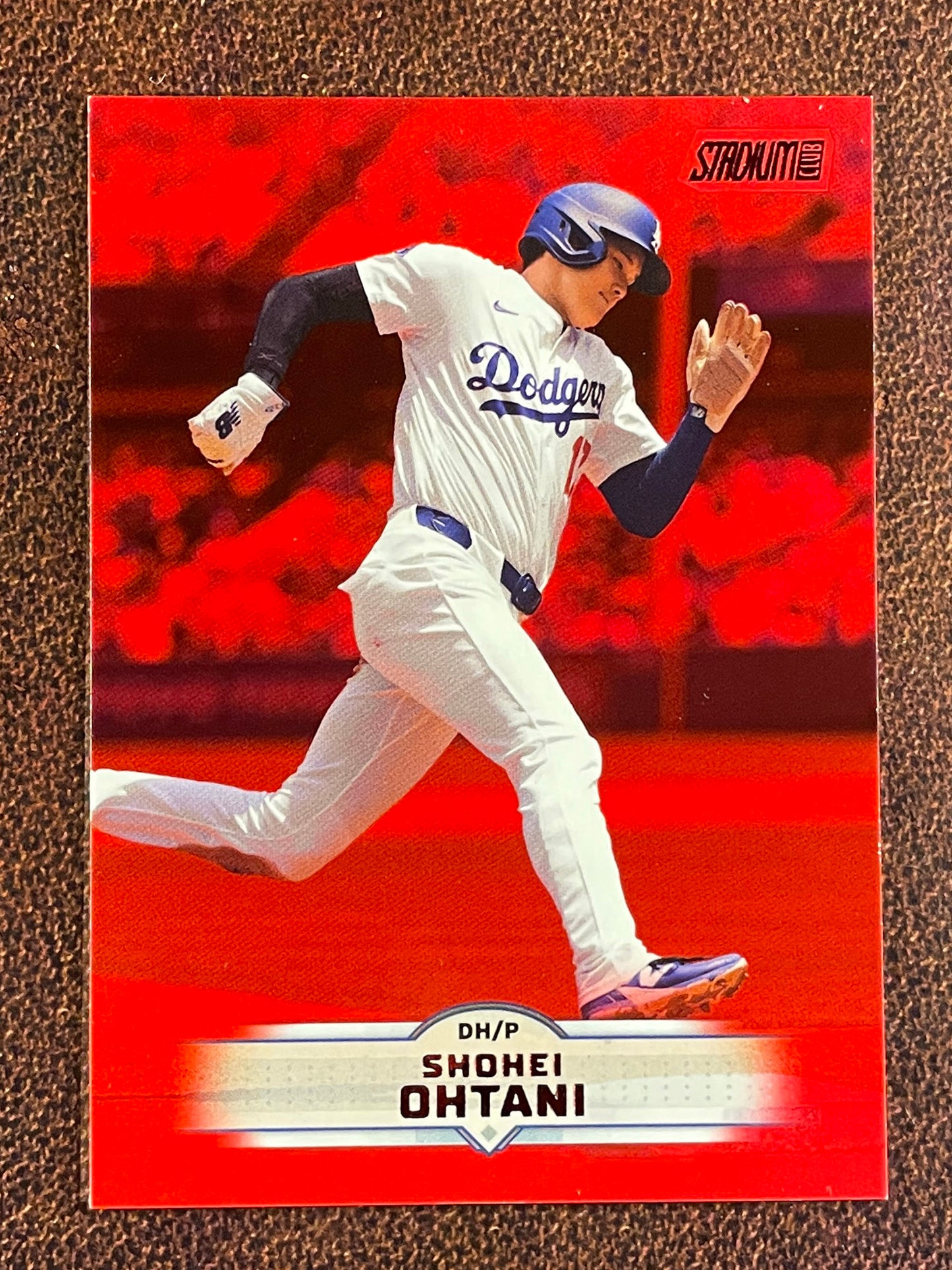 Shohei Ohtani - 2025 Topps Stadium Club - RED Foil - Dodgers
