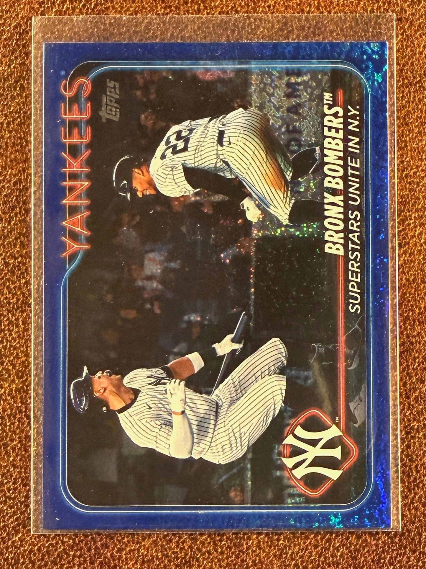 Aaron Judge/Juan Soto - 2024 Topps Update - BLUE /199 - Yankees