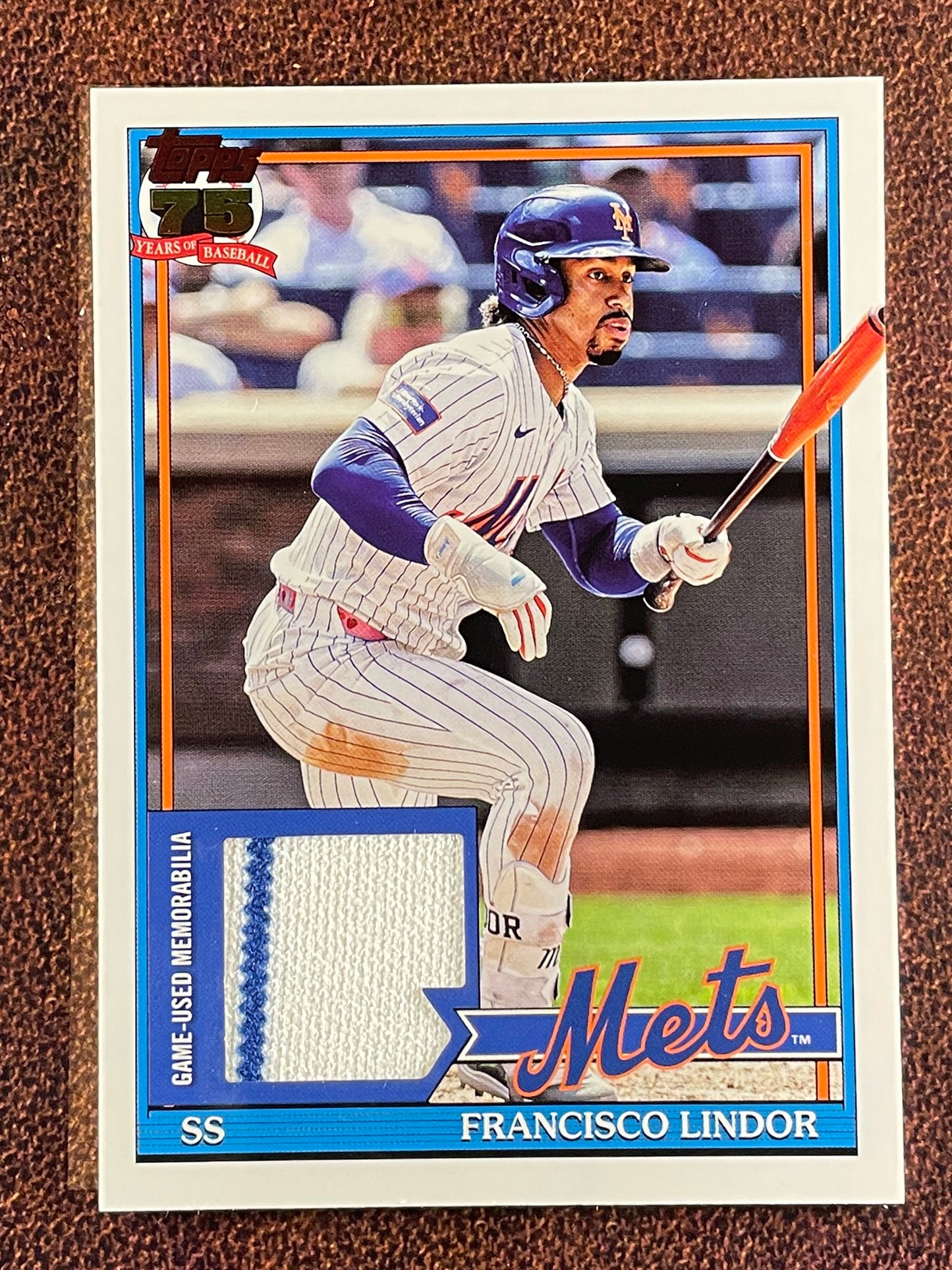 Francisco Lindor - 2026 Topps Series 1 - 1991 RELIC - Mets
