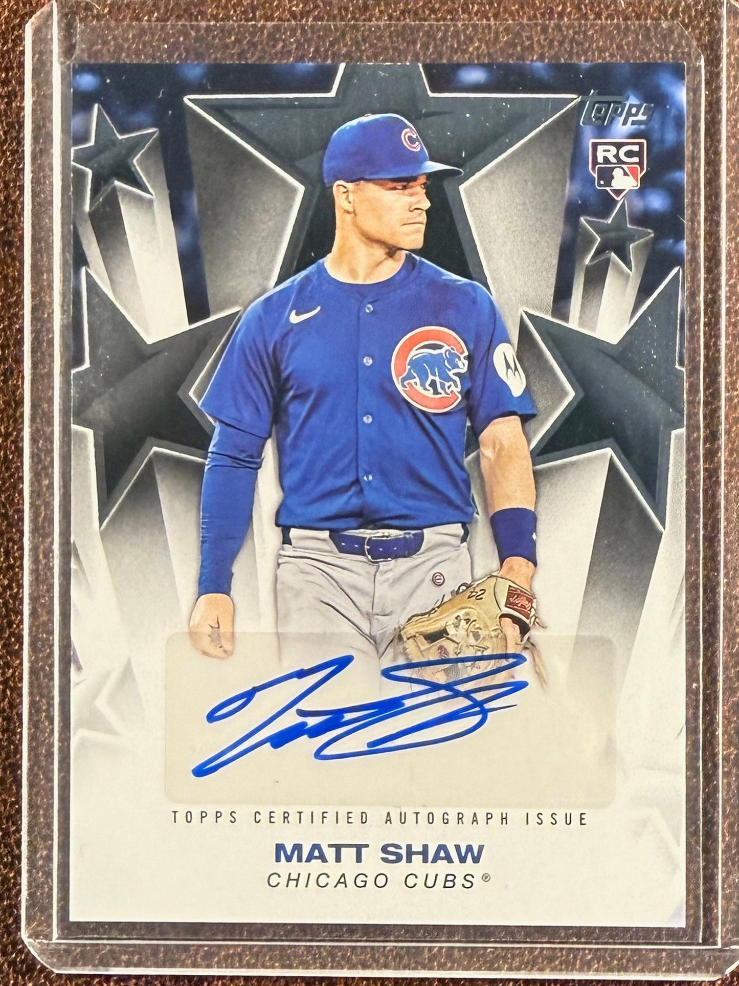 Matt Shaw - 2024 Topps - Baseball Stars AUTO - Cubs