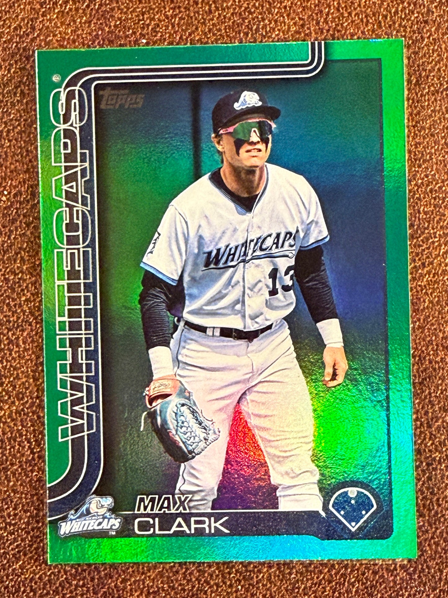 Max Clark - 2025 Topps Pro Debut - GREEN /99 - Blue Jays