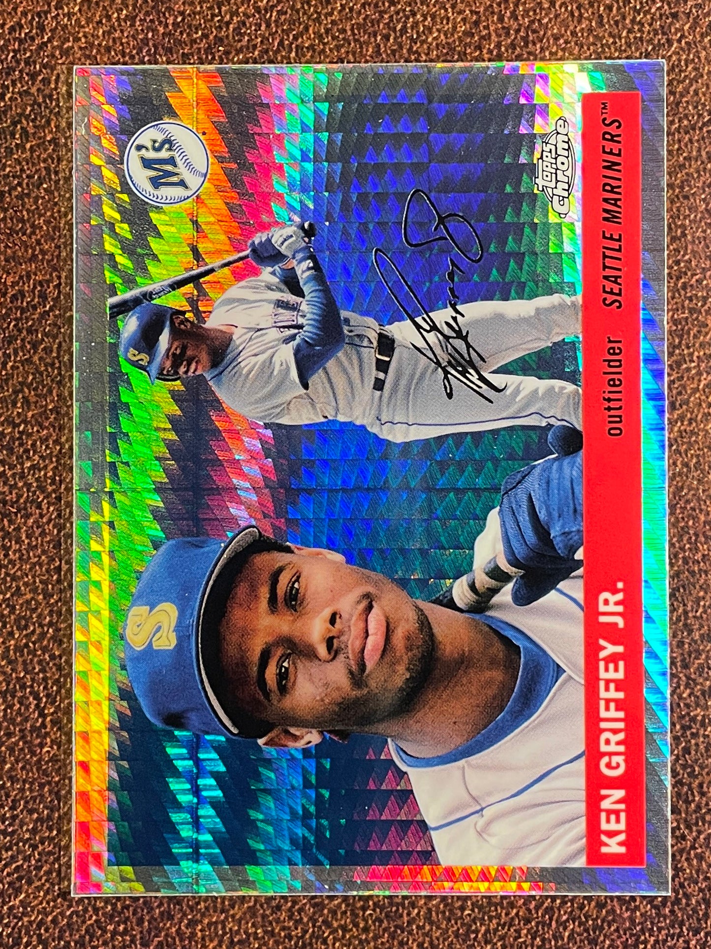 Ken Griffey Jr. - 2025 Topps Chrome Platinum - PRISM Refractor - Mariners