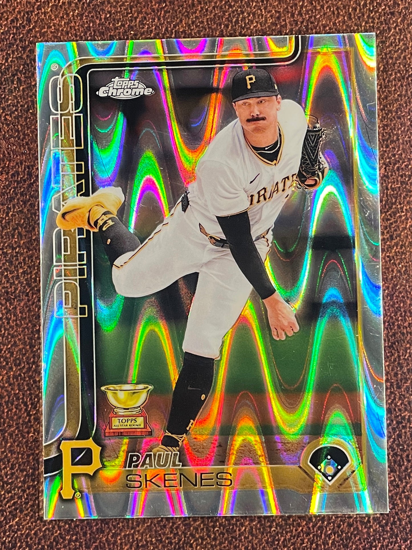 Paul Skenes - 2025 Topps Chrome - Raywave - Pirates
