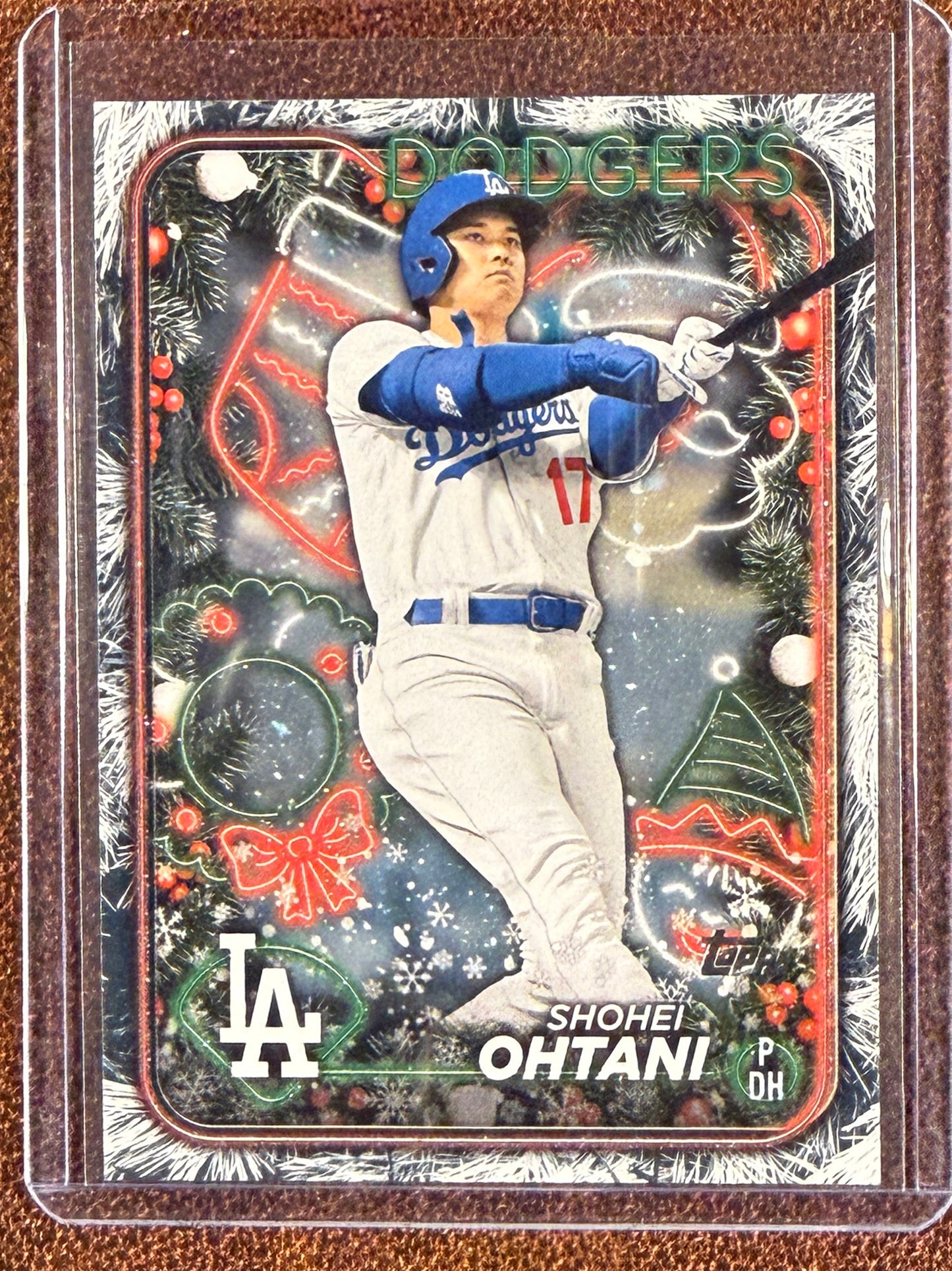 Shohei Ohtani - 2024 Topps Holiday - Holiday Tree - Dodgers