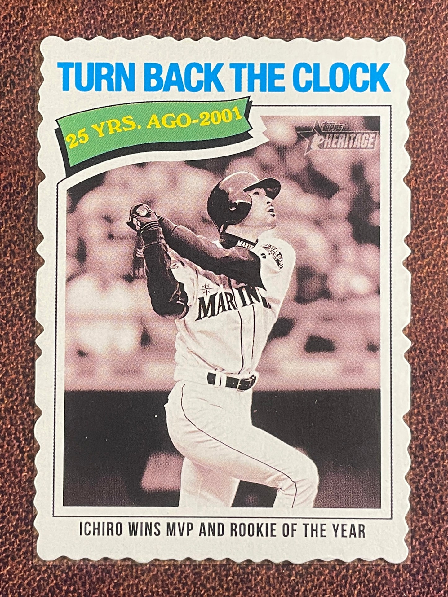 Ichiro - 2026 Topps Heritage - Deckle Edge - Mariners