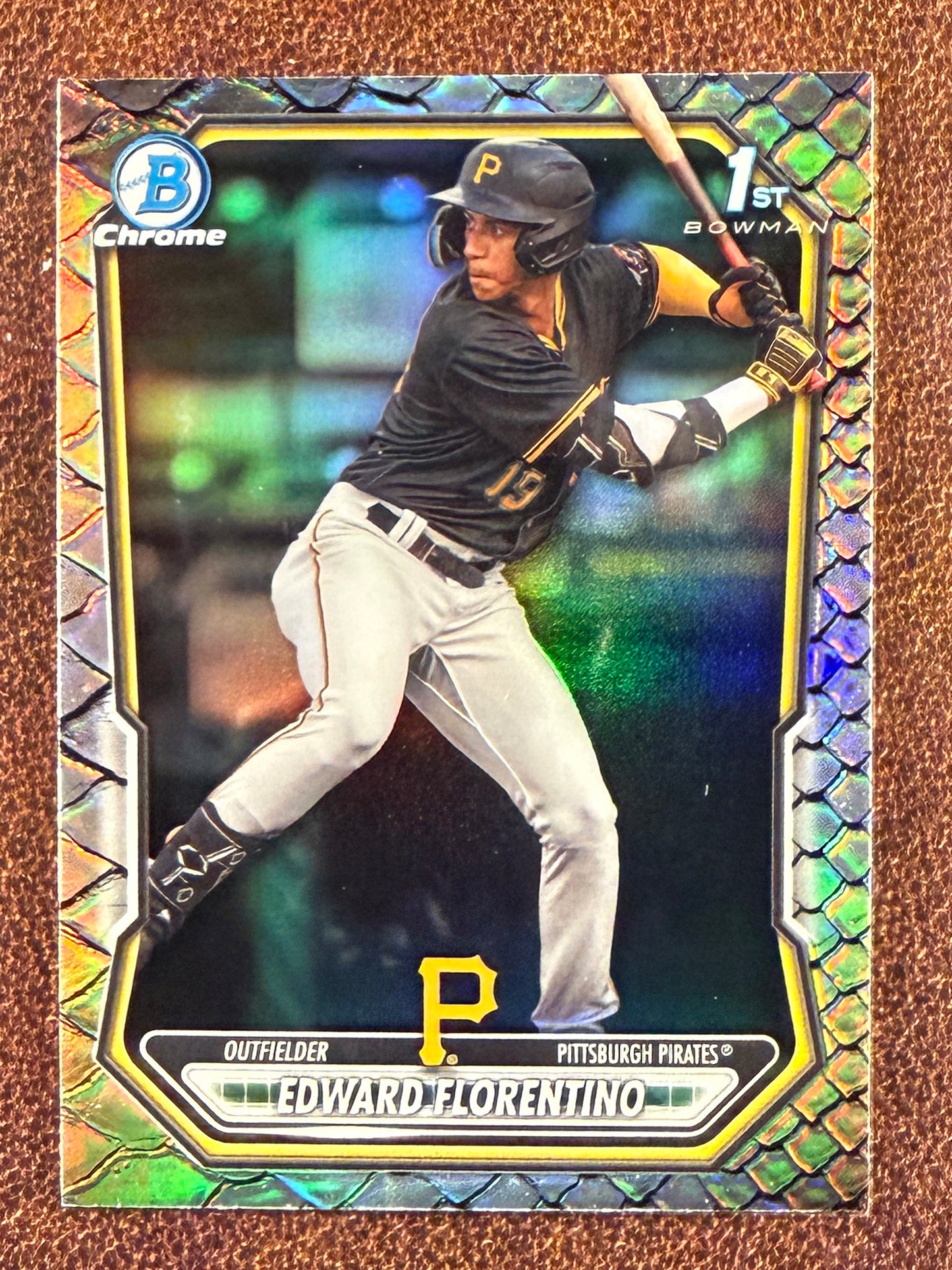 Edward Florentino - 2026 Bowman - Reptilian 1st Bowman - Pirates