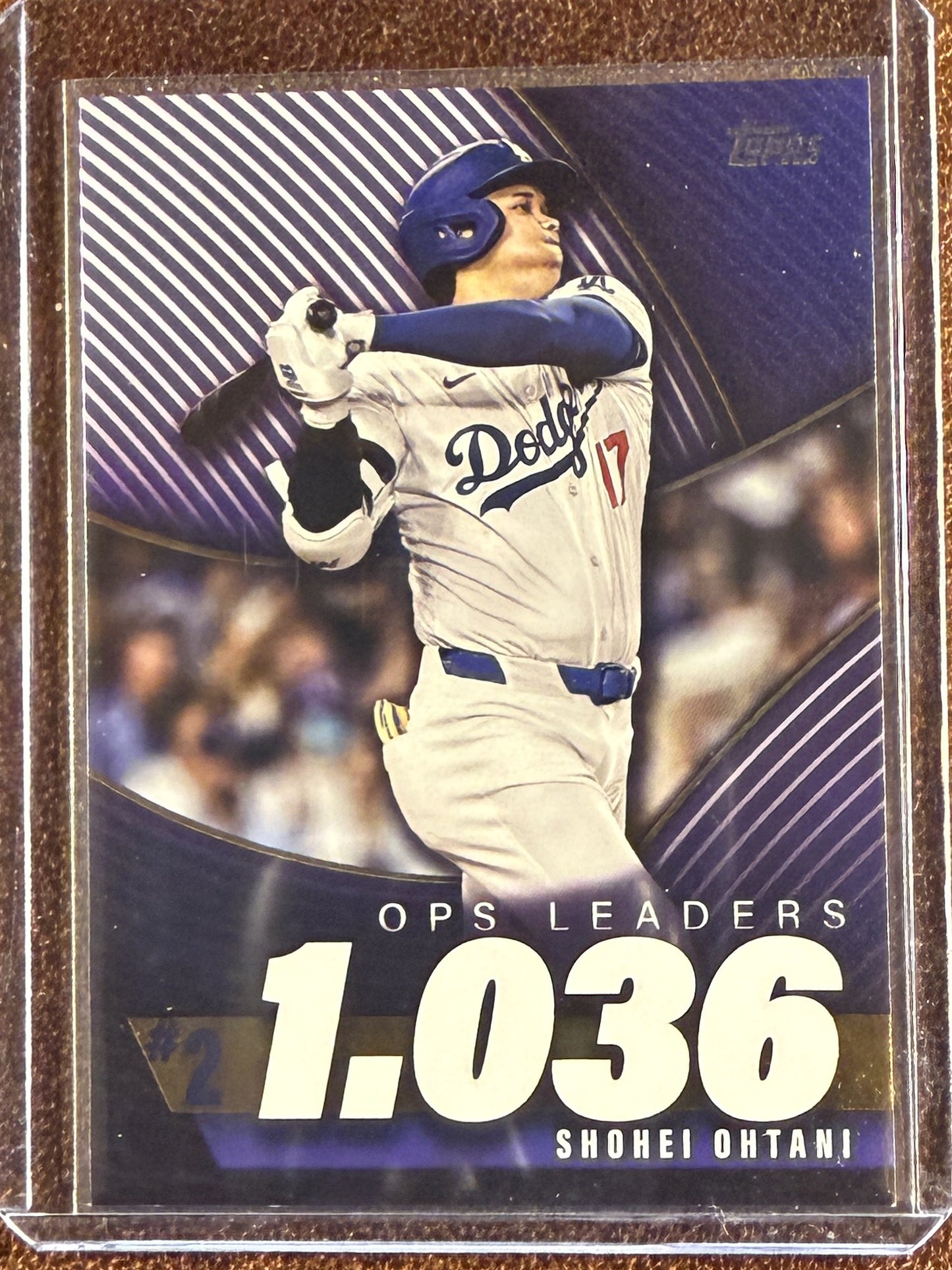 Shohei Ohtani - 2025 Topps Series 2 - Ops Leader (OPS 2) - Dodgers