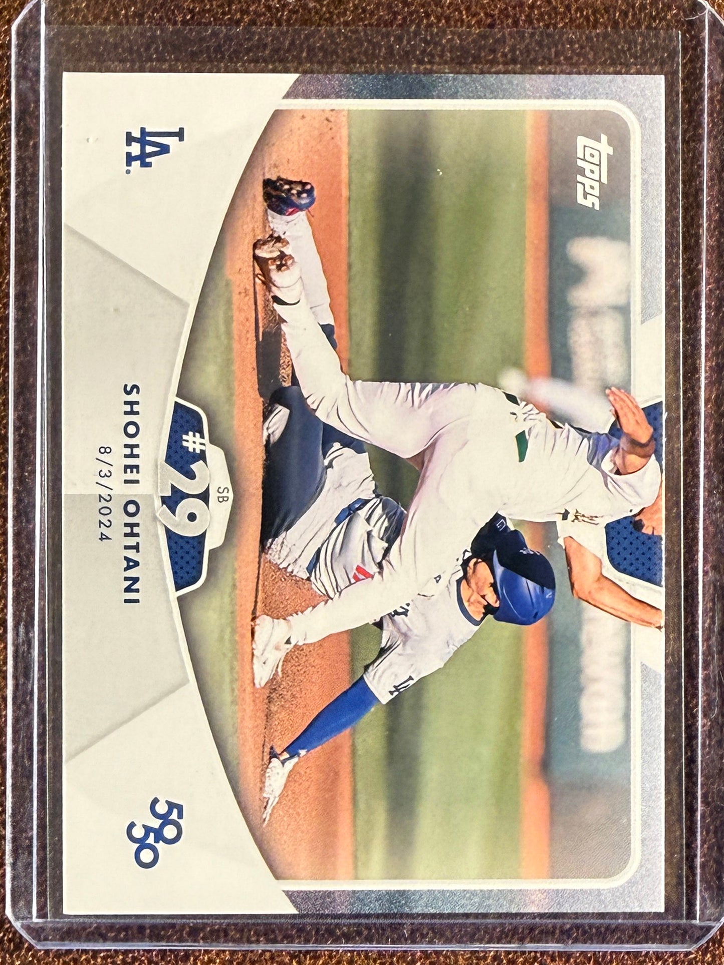 Shohei Ohtani - 2024 Topps 50/50 - SB #29 Base - Dodgers