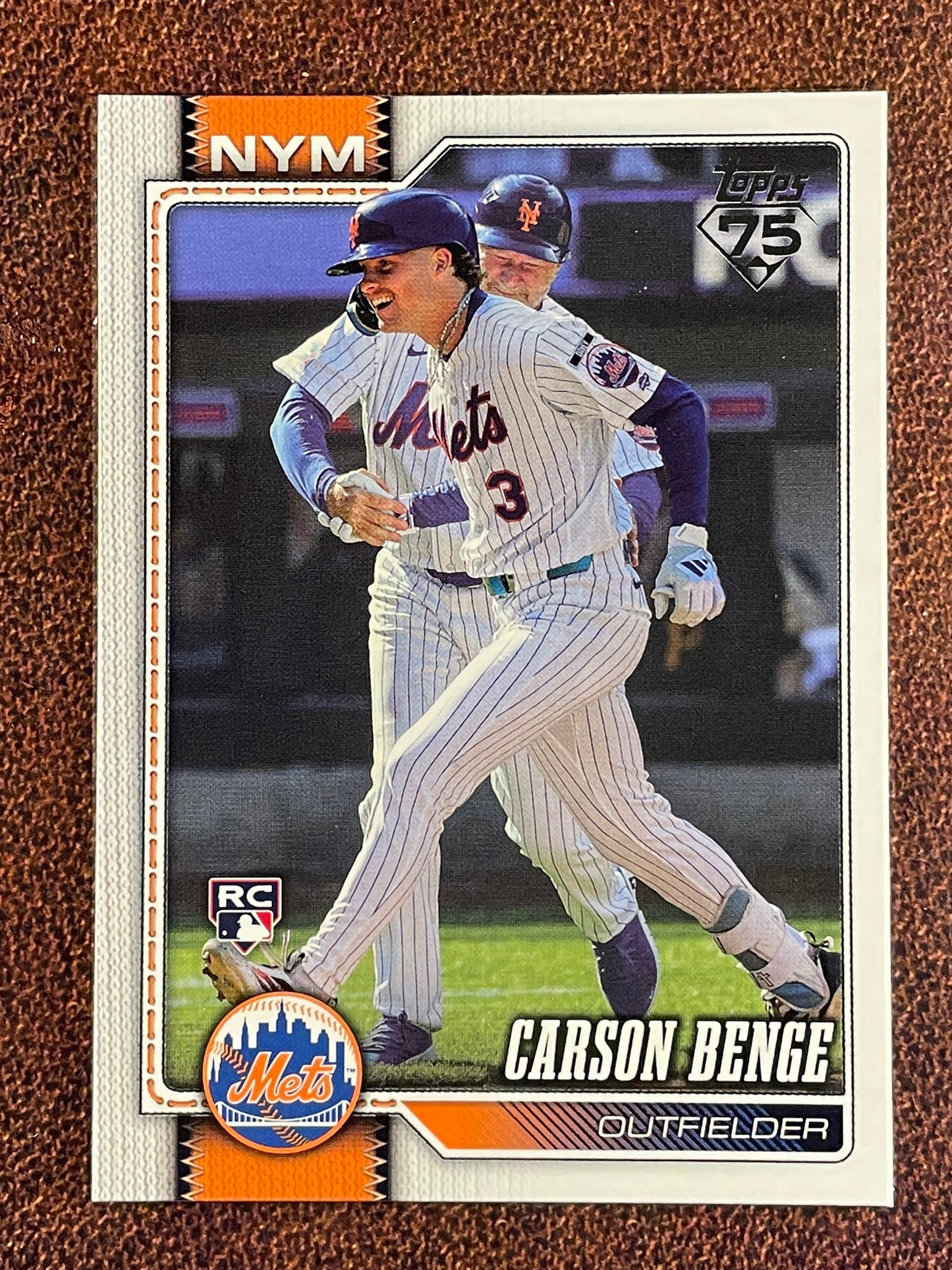 Carson Benge - 2026 Topps Series 2 - Rookie SP (#699) - Mets