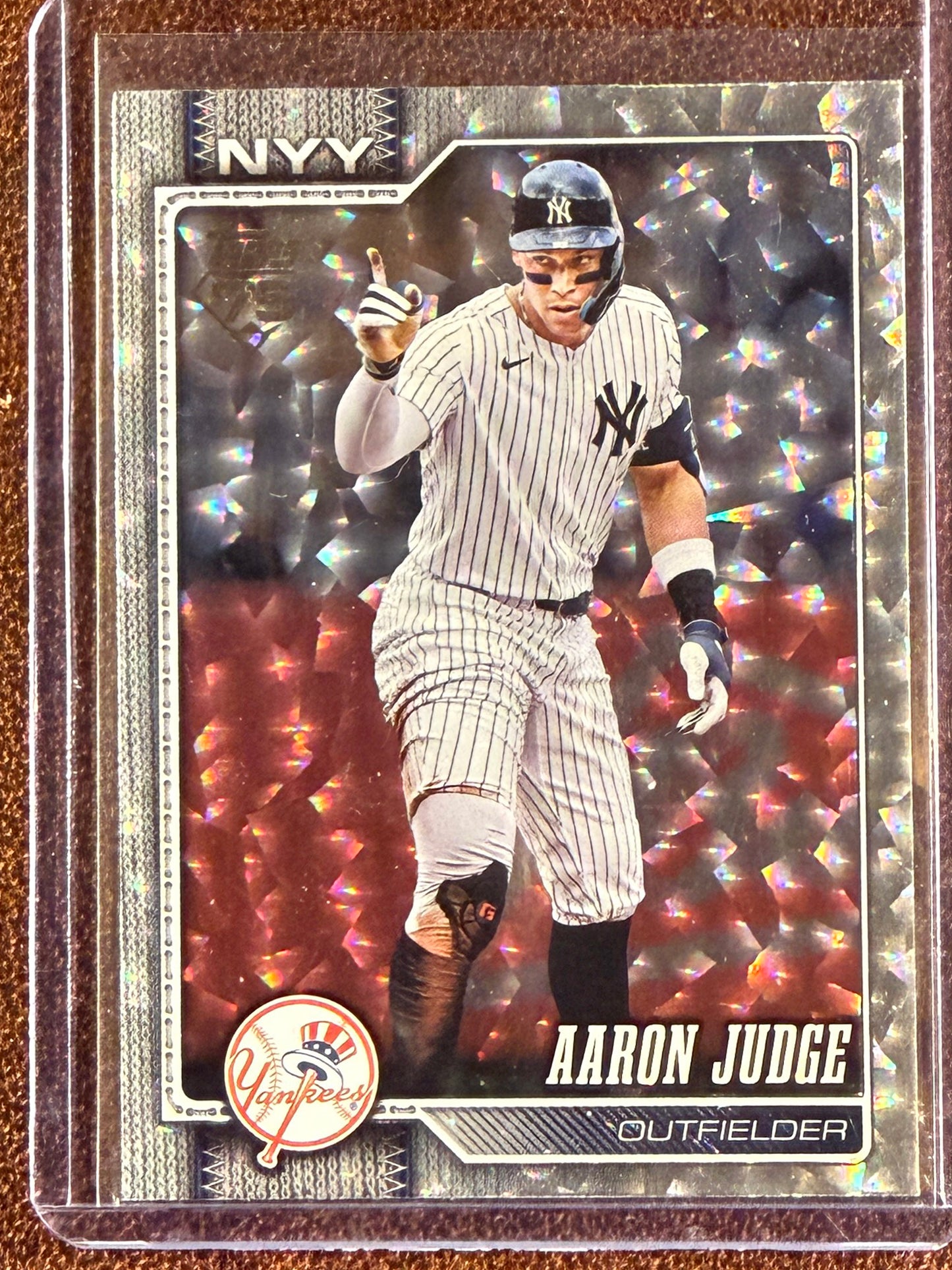 Aaron Judge - 2026 Topps Series 1 - Crackle Foilboard - Yankees