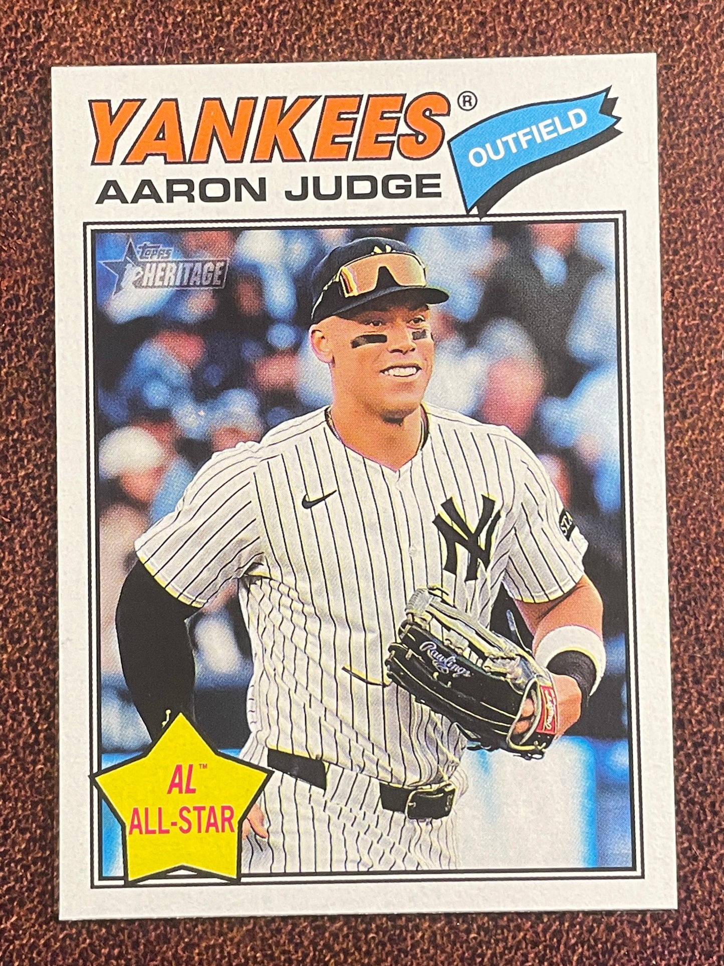 Aaron Judge - 2026 Topps Heritage - All Star Icon Variation SP - Yankees