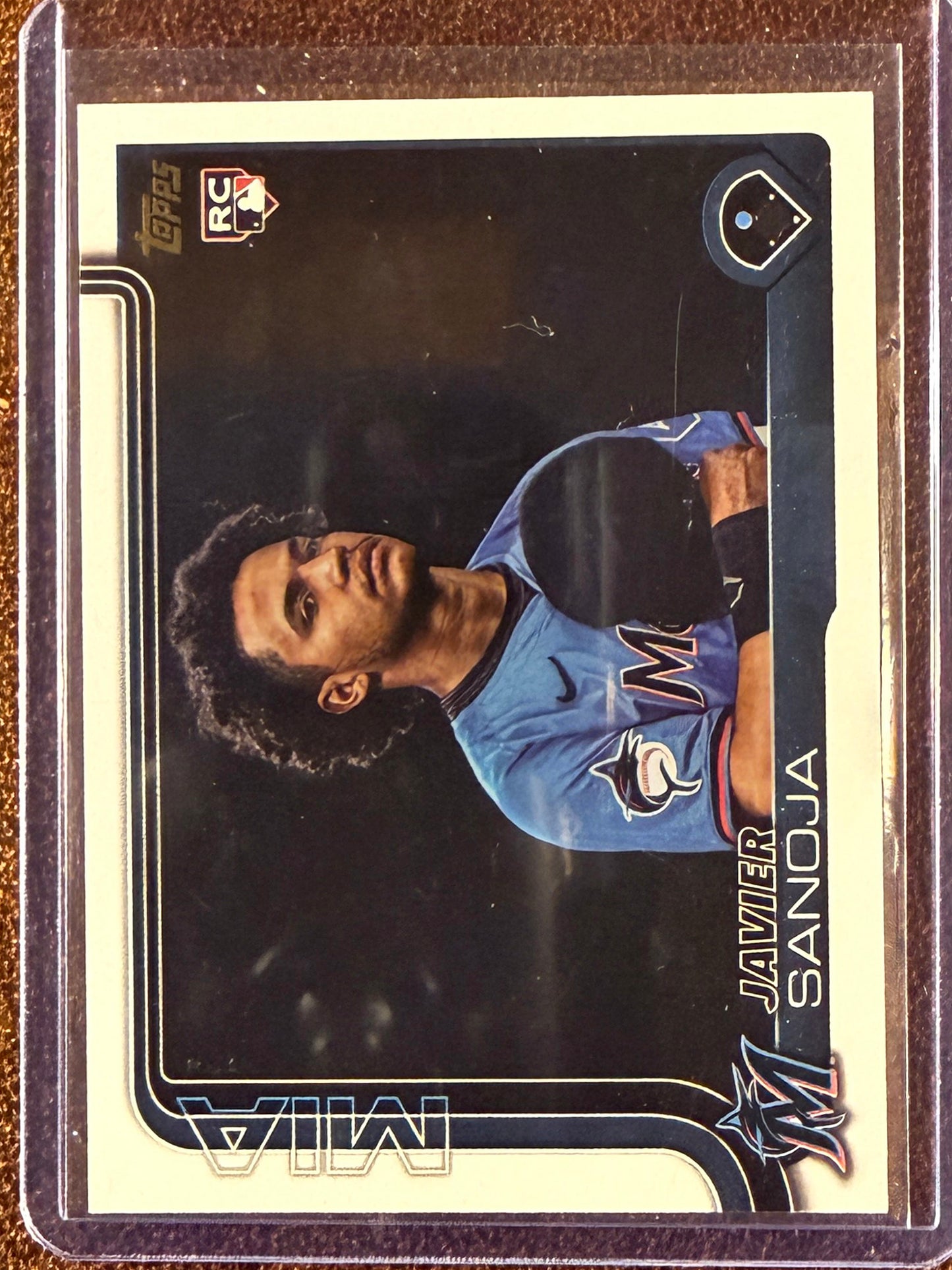 Javier Sanoja - 2025 Topps Series 2 - Golden Mirror SSP - Marlins