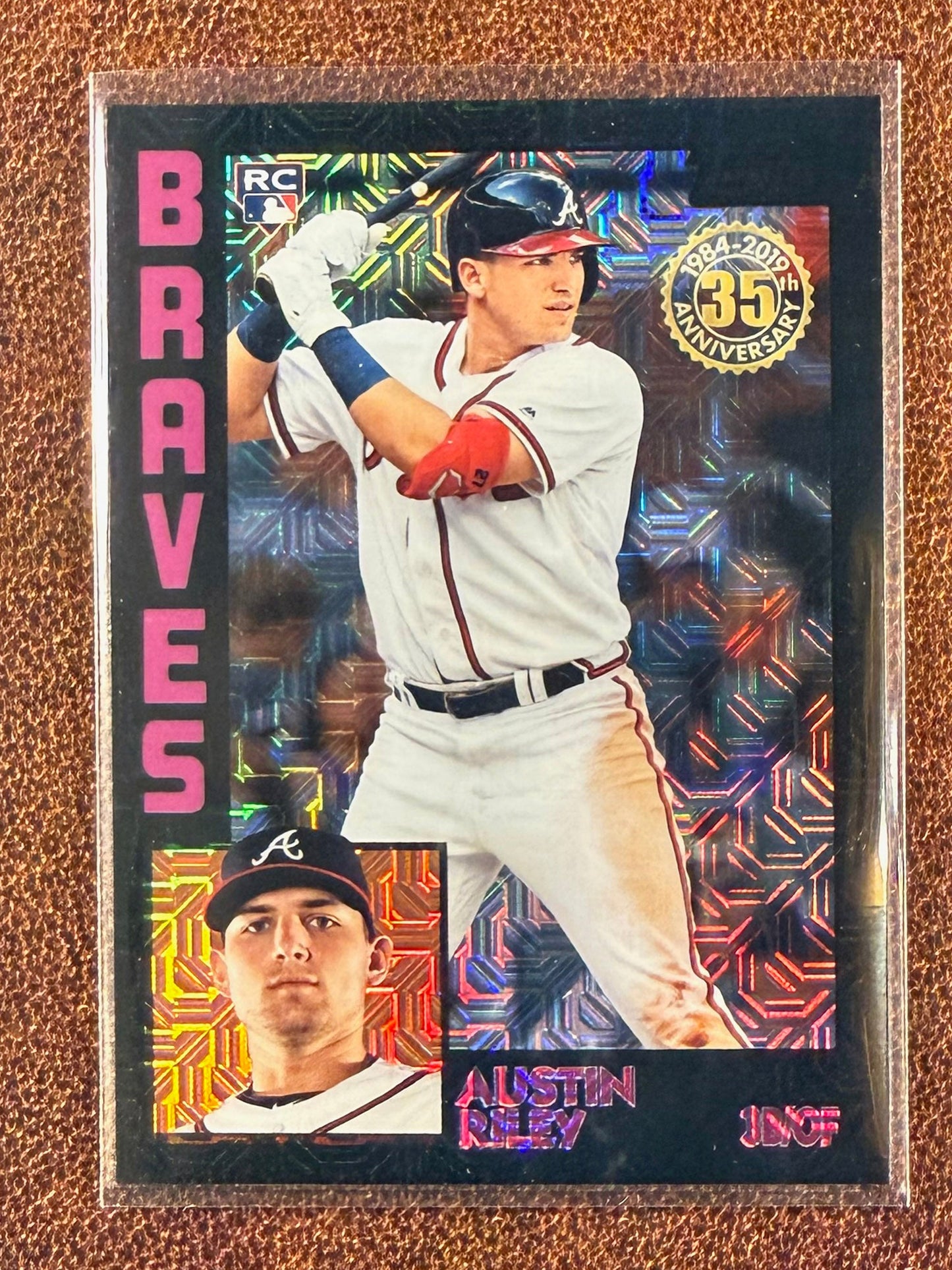 Austin Riley - 2019 Topps Update - Black Mojo /199 - Braves