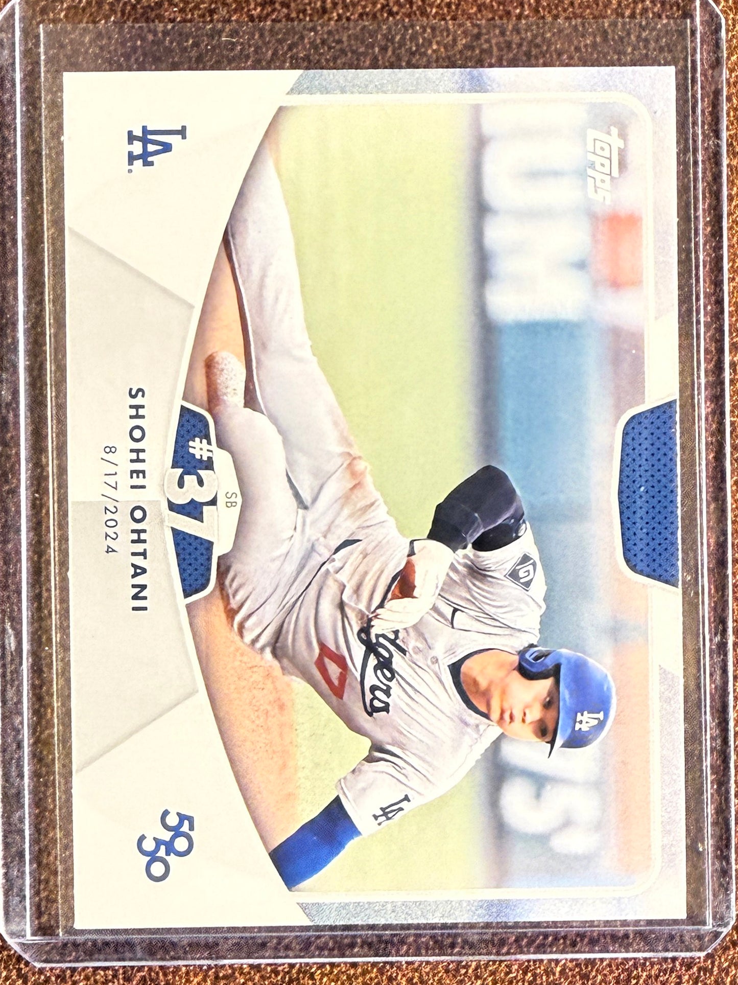 Shohei Ohtani - 2024 Topps 50/50 - SB #37 Base - Dodgers