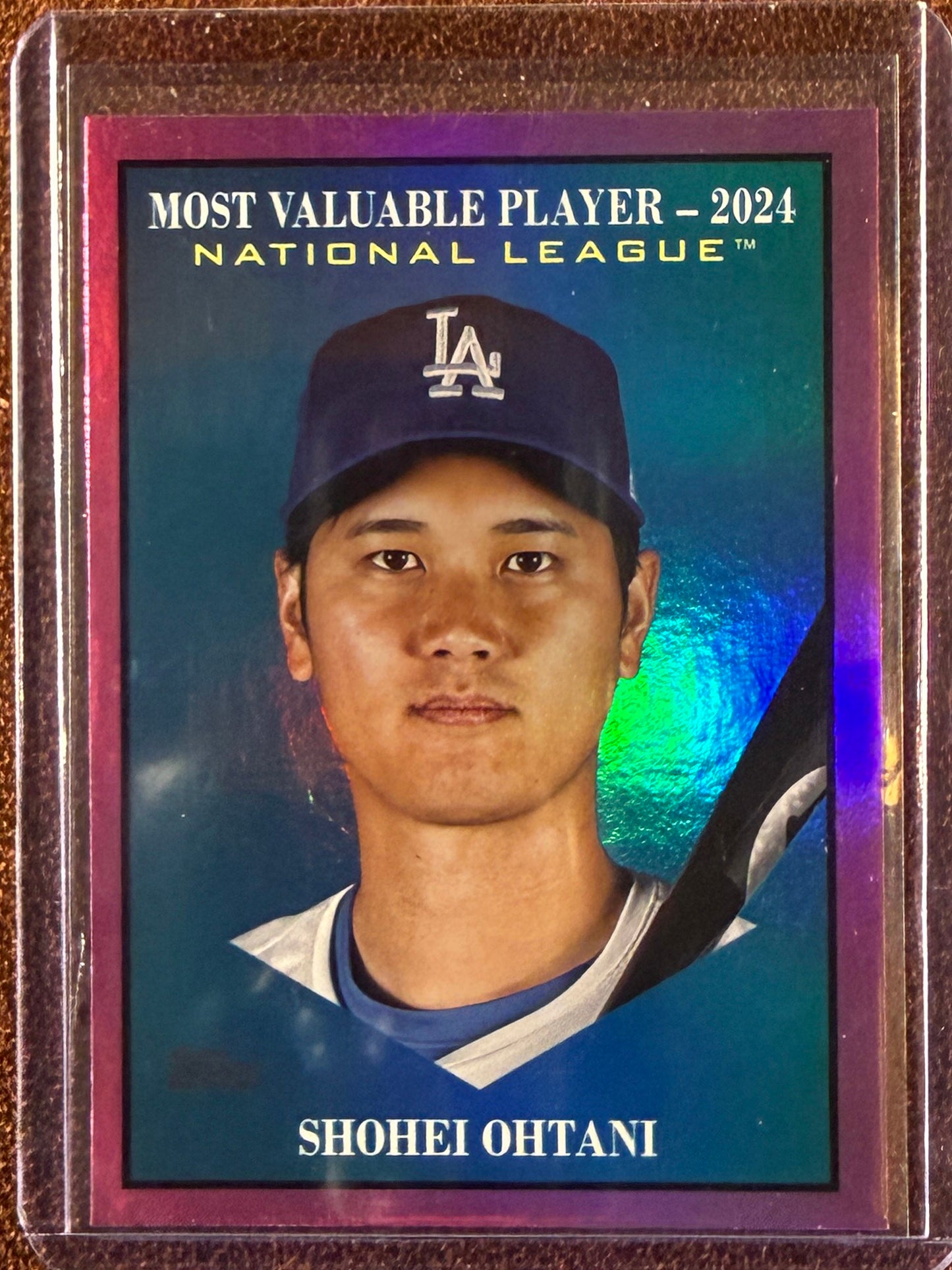 Shohei Ohtani - 2025 Topps Update - PINK MVP Insert - Dodgers
