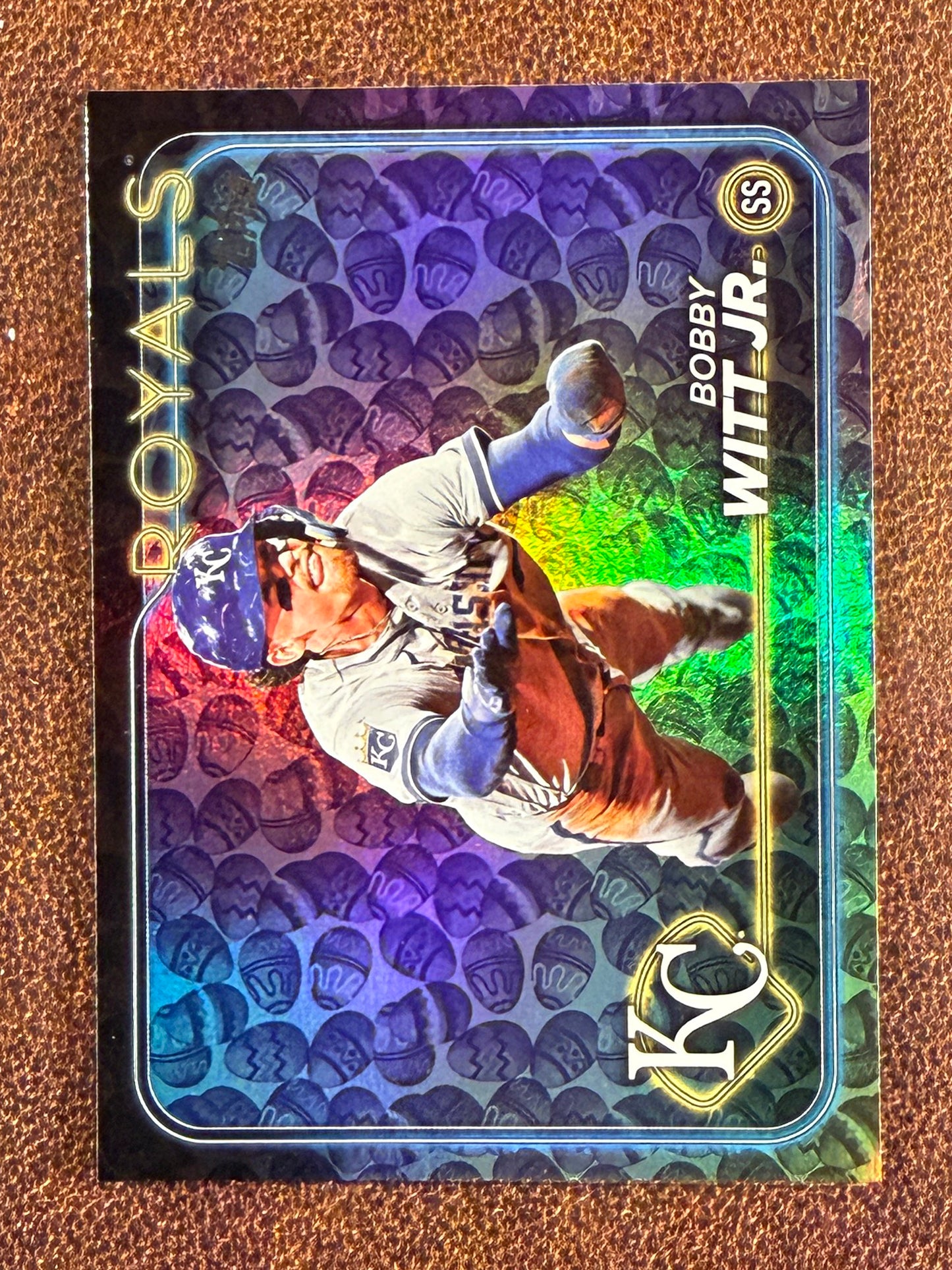 Bobby Witt Jr - 2024 Topps Series 1 - Holiday Easter Egg - Royals