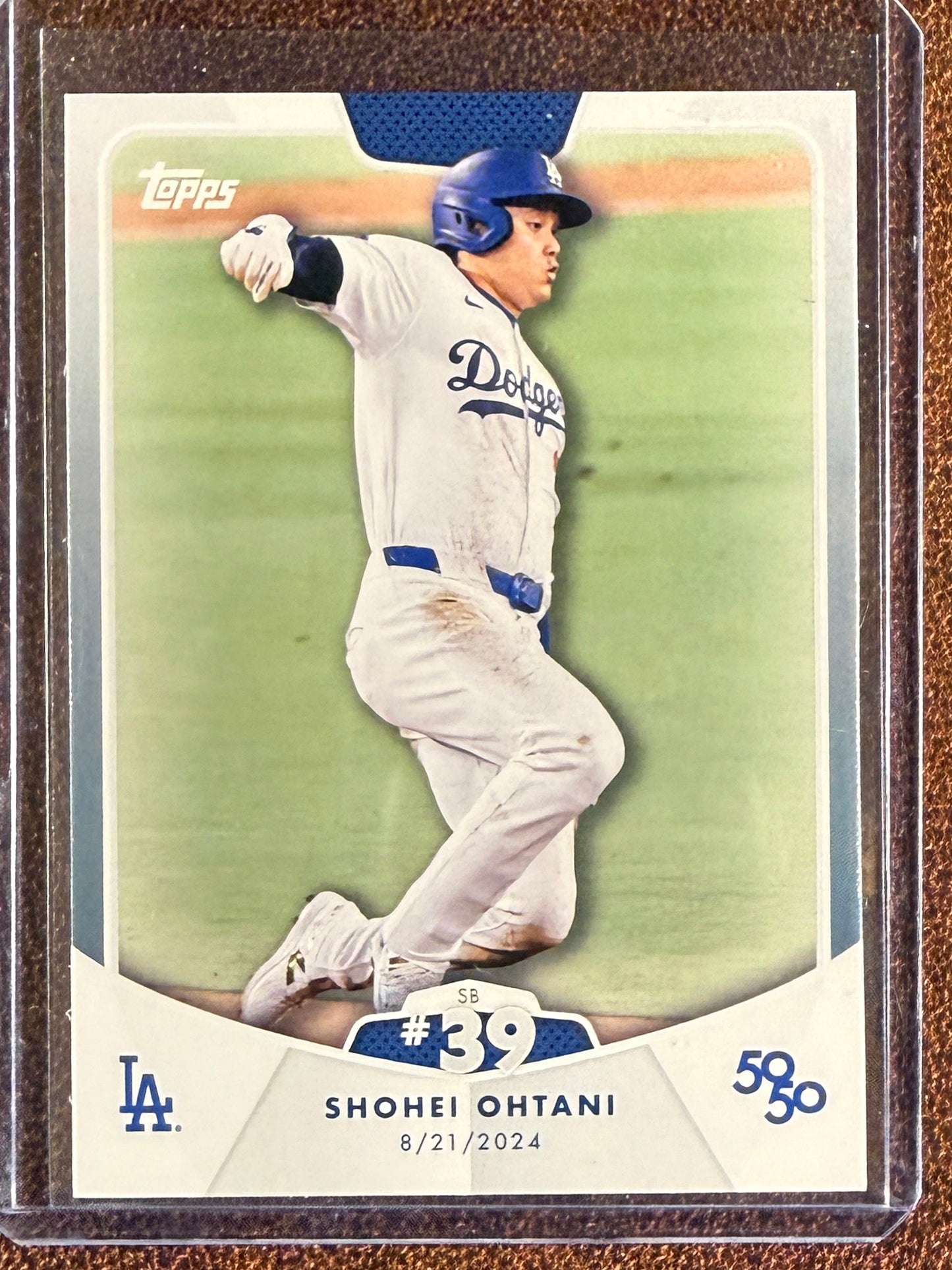 Shohei Ohtani - 2024 Topps 50/50 - SB #39 Base - Dodgers