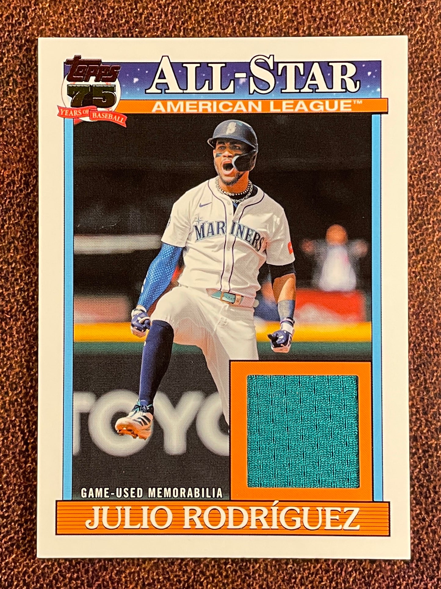 Julio Rodriguez - 2026 Topps Series 2 - 1991 All Star RELIC - Mariners