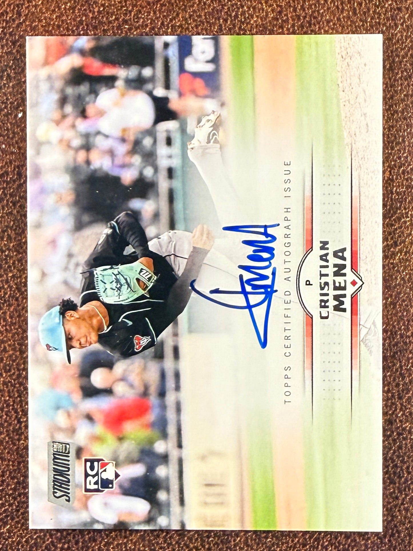 Cristian Mena - 2025 Topps Stadium Club - Rookie AUTO - Diamondbacks