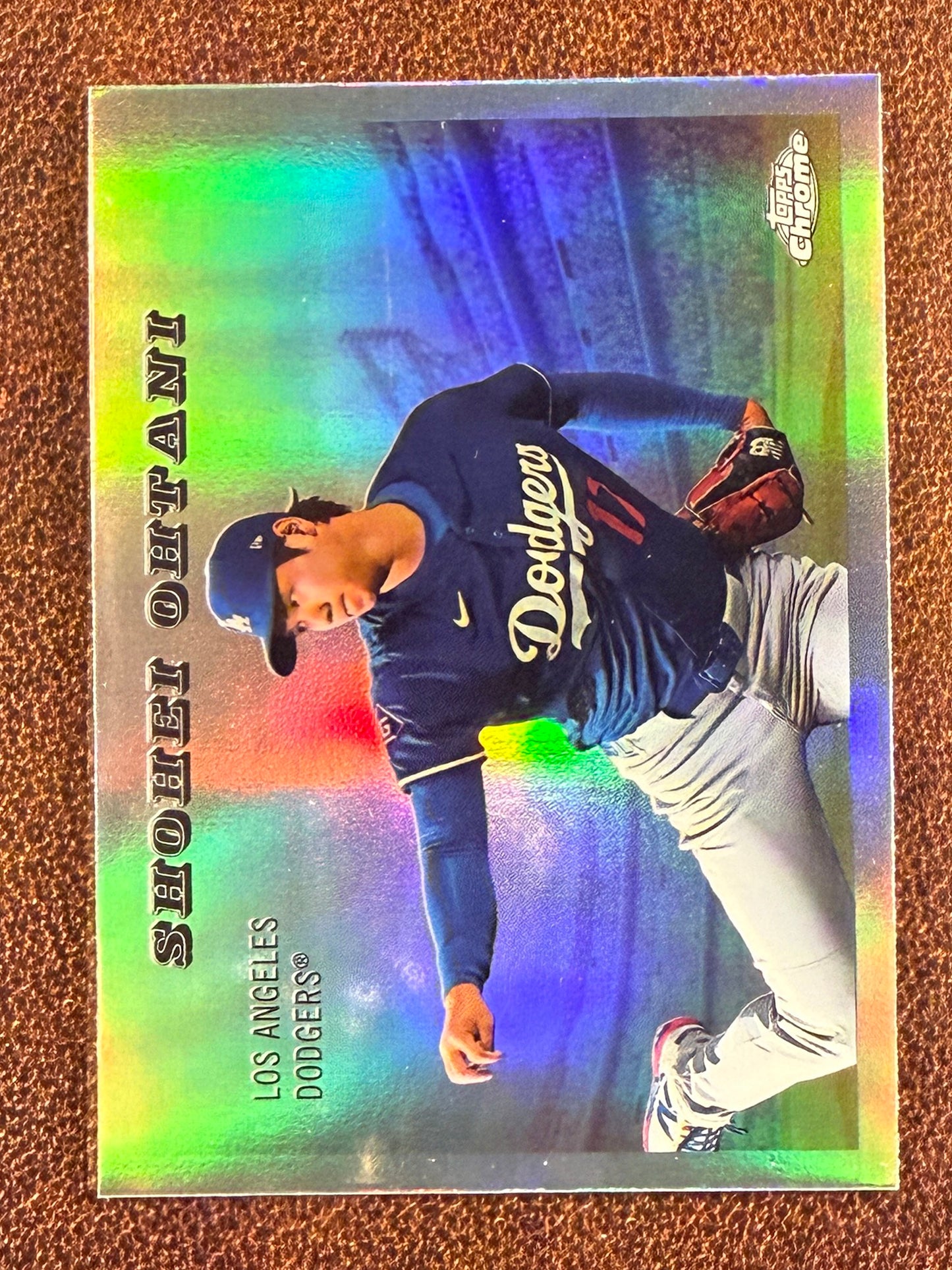 Shohei Ohtani - 2025 Topps Chrome Platinum - Rails & Sails (55RS-19) - Dodgers