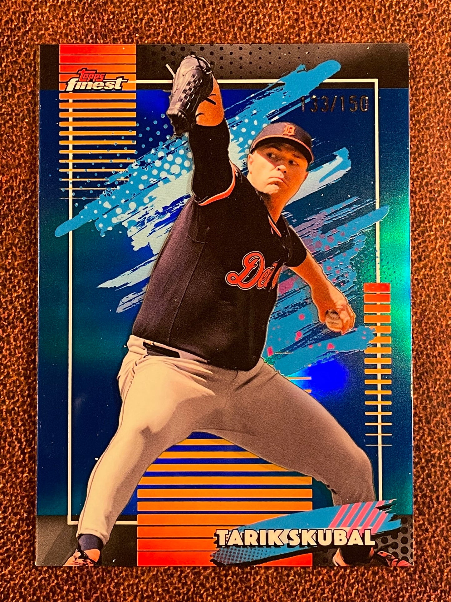 Tarik Skubal - 2026 Topps Finest - BLUE Uncommon /150 - Tigers