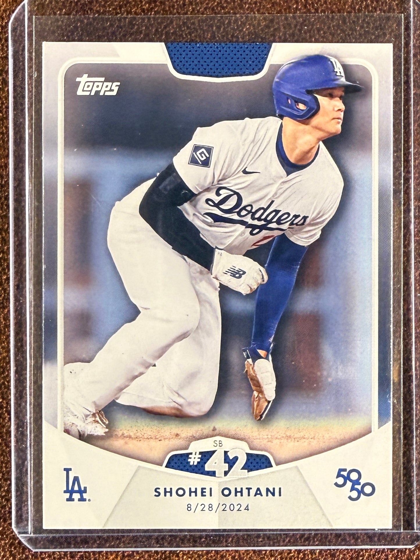 Shohei Ohtani - 2024 Topps 50/50 - SB #42 Base - Dodgers