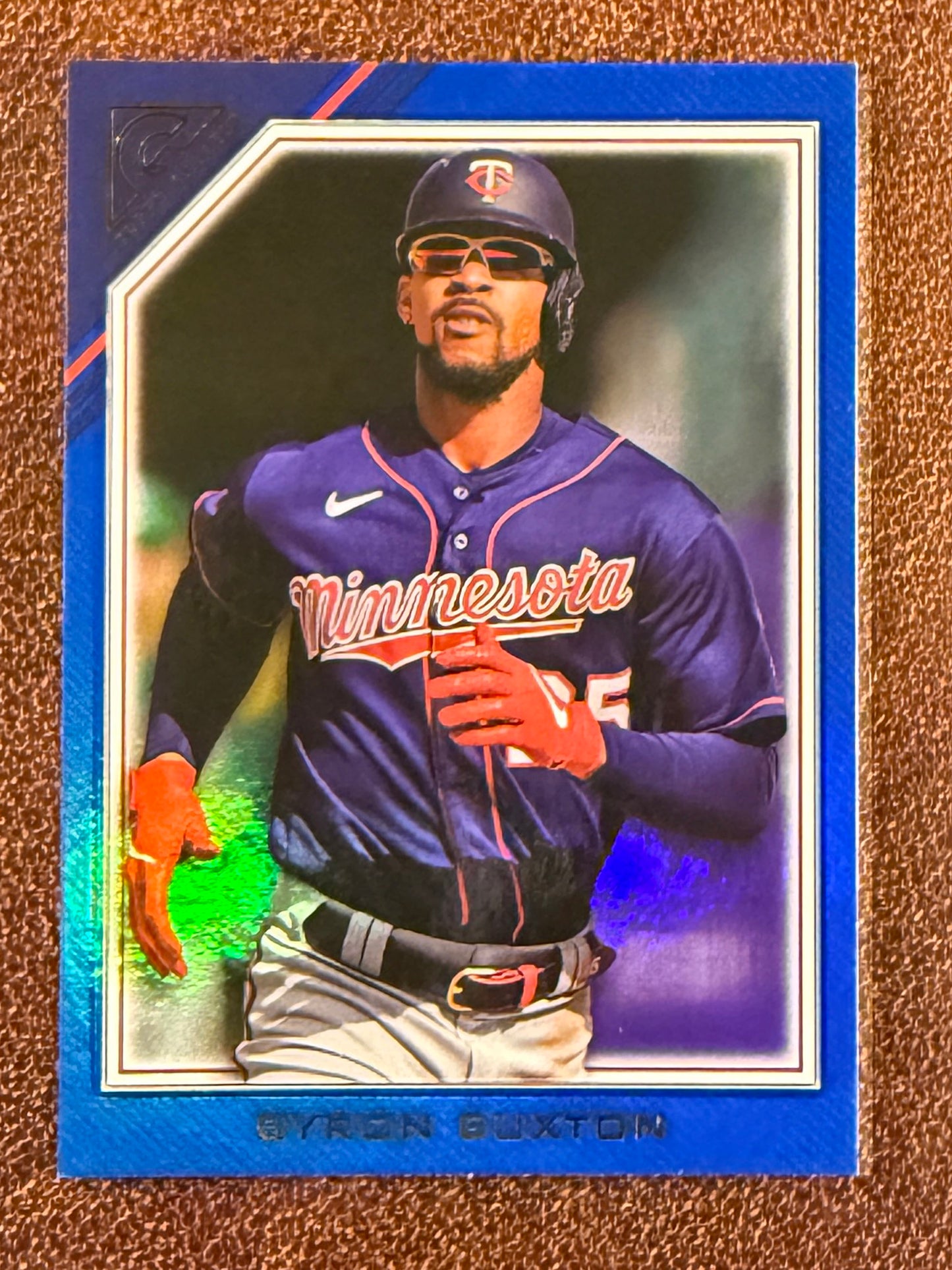 Byron Buxton - 2022 Topps Gallery - BLUE /75 - Twins